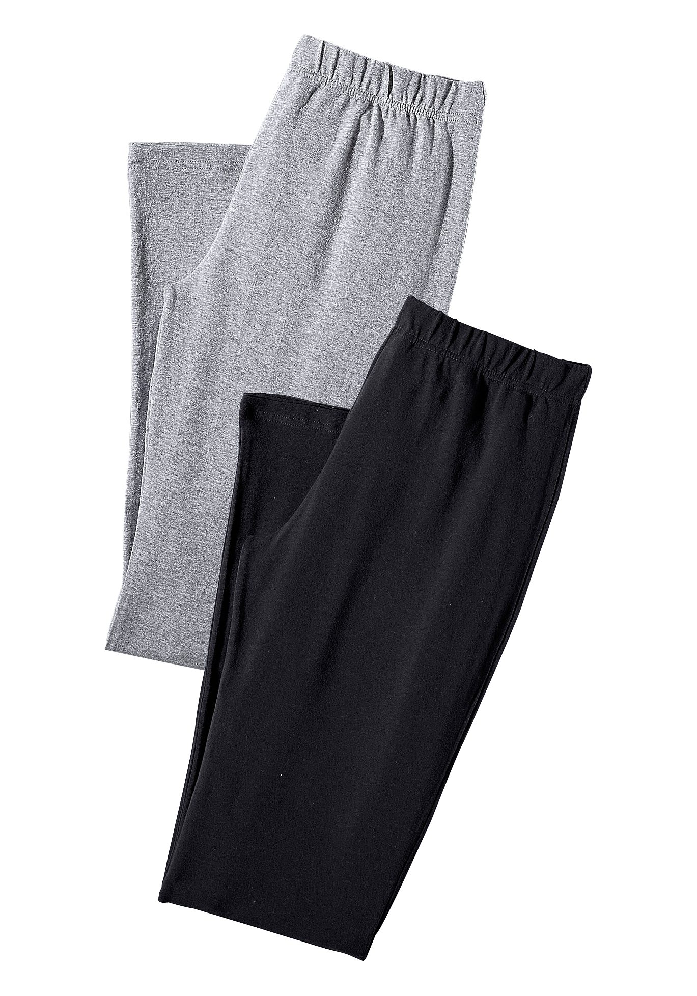 vivance active Caprilegging met rubberen tailleband, loungewear (Set van 2)