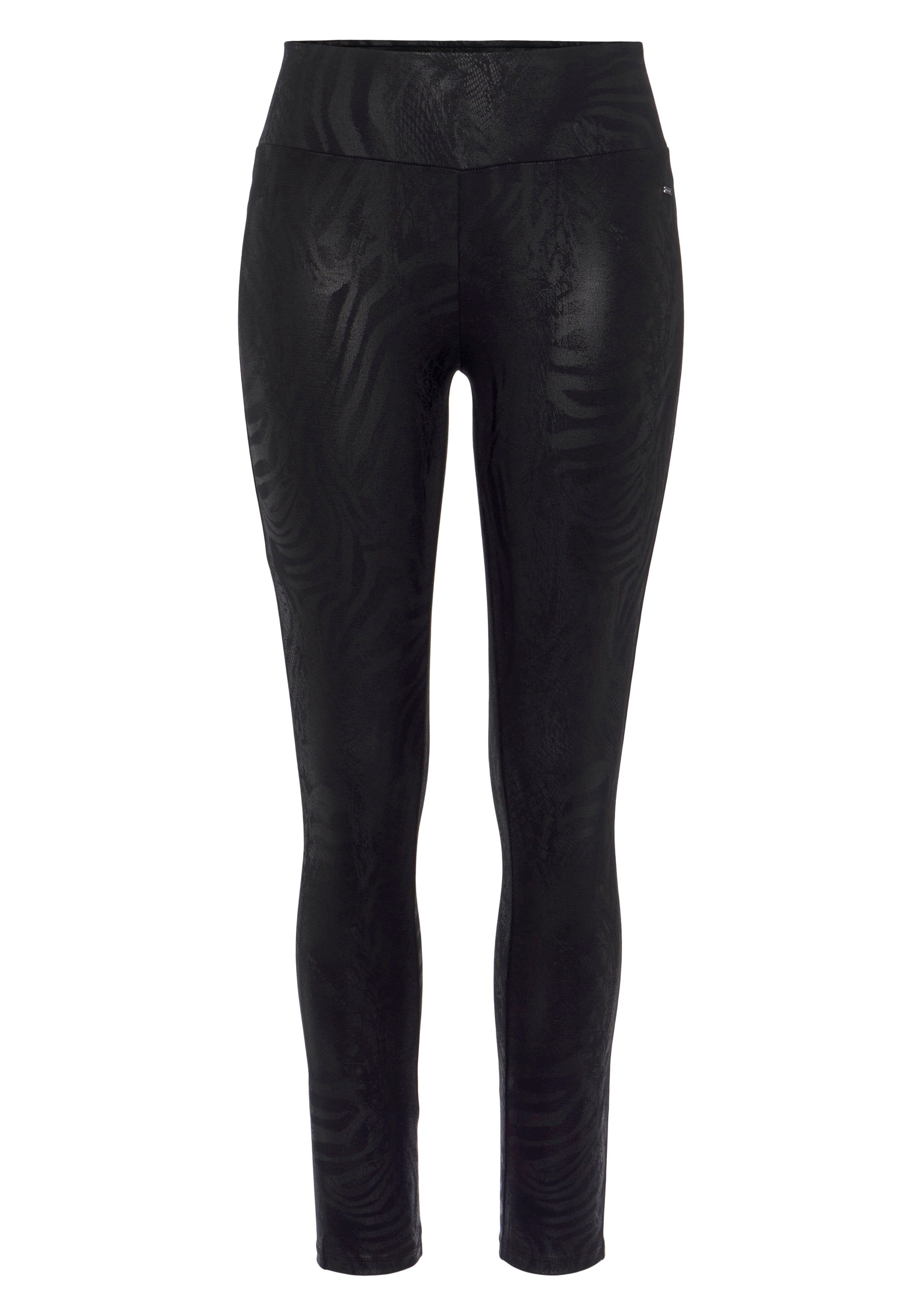 Lascana Legging met tonale print