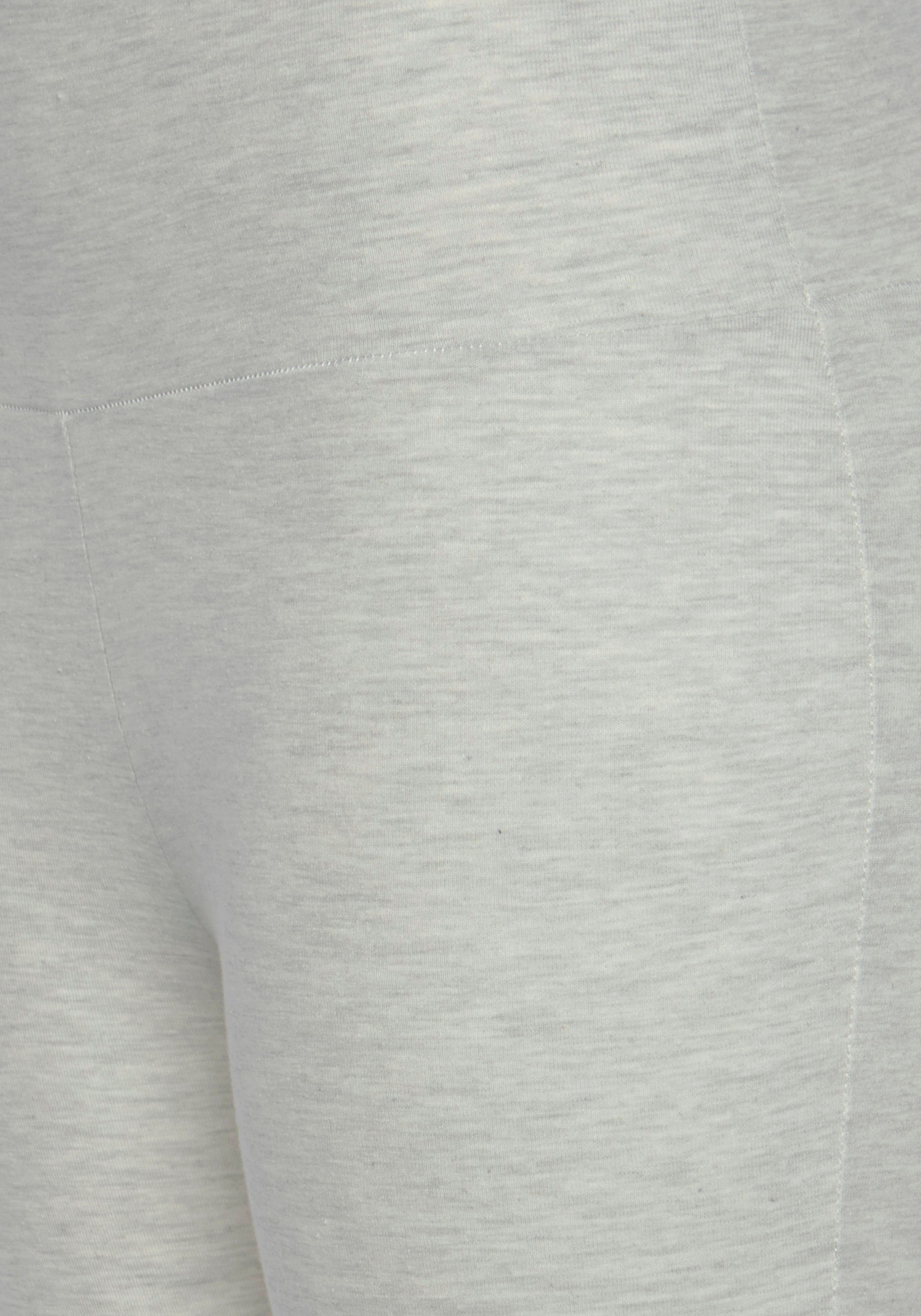 Lascana Caprilegging met brede zachte boord, loungewear
