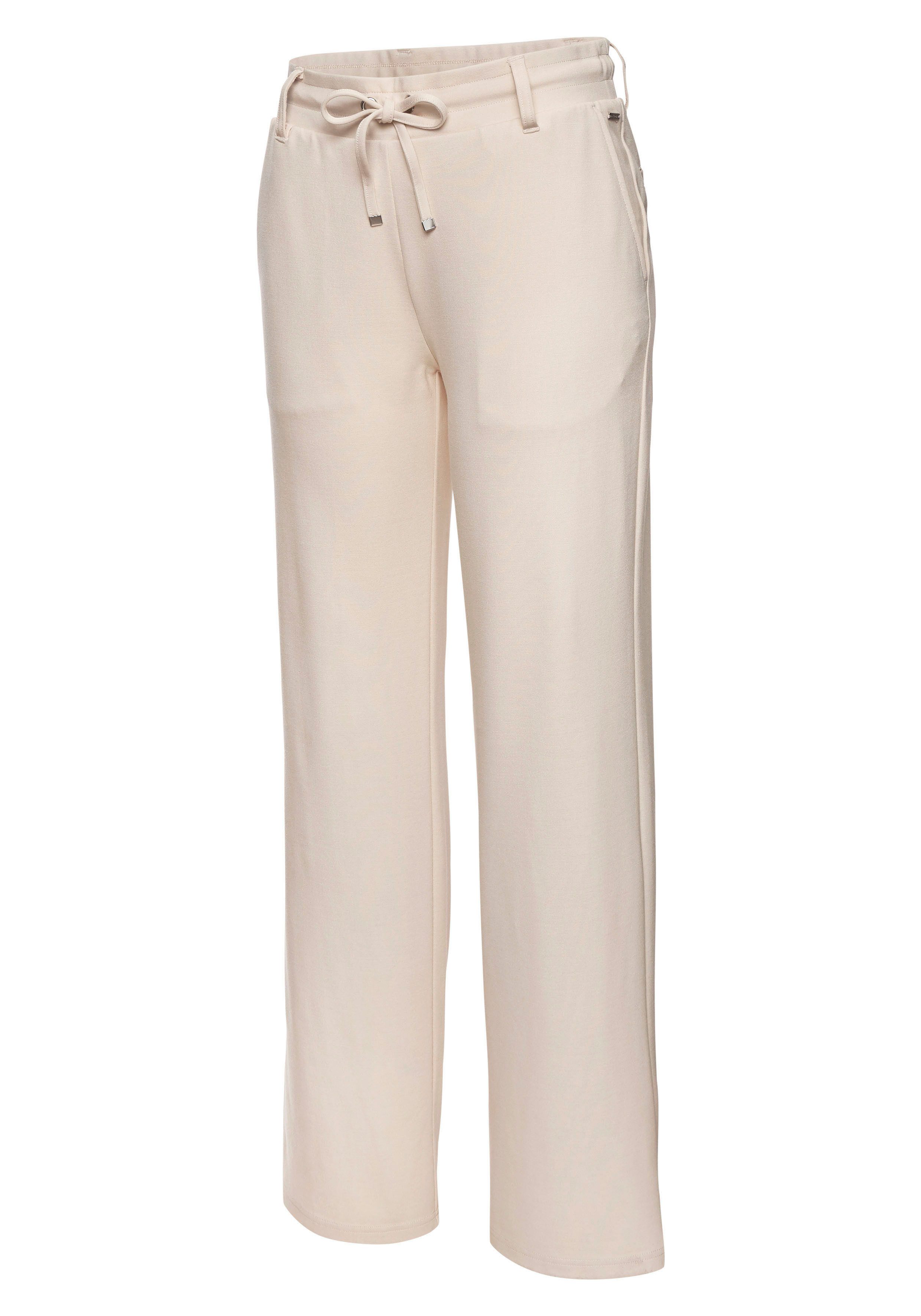 Lascana Homewearbroek in zacht vloeiend materiaal, loungewear