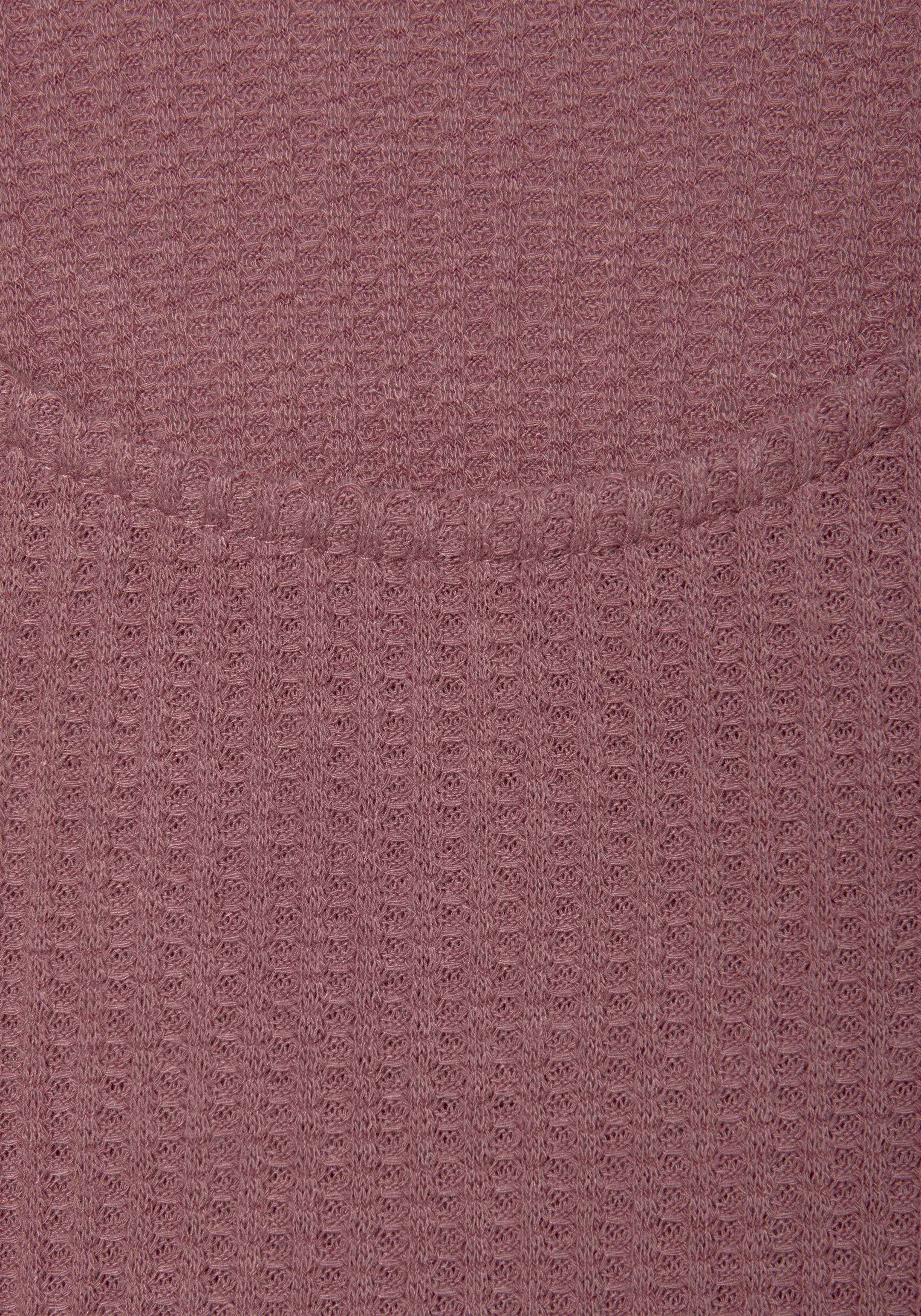 Lascana Shirt met lange mouwen In modieuze piqué-optiek van onderhoudsvriendelijke kwaliteit met viscose