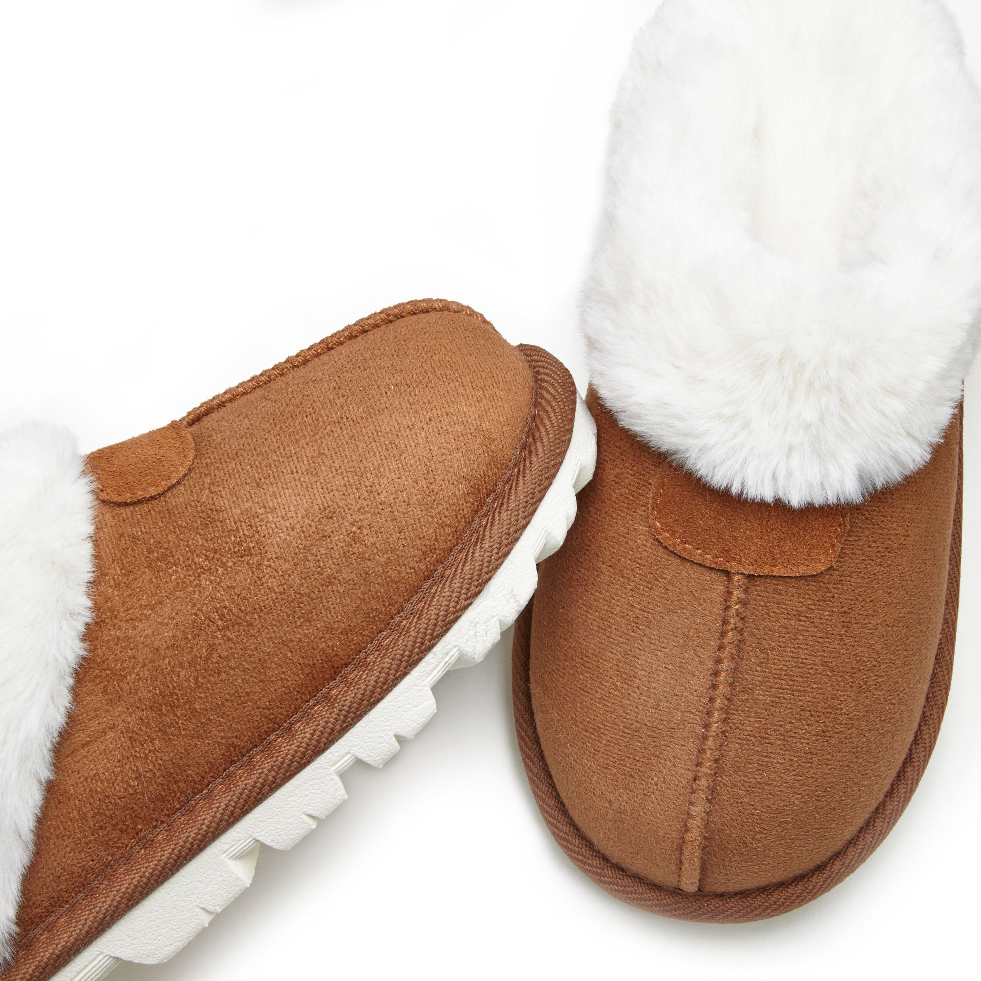 Vivance Slippers Pluche pantoffels, pantoffel, pantoffels, klompen, slippers,