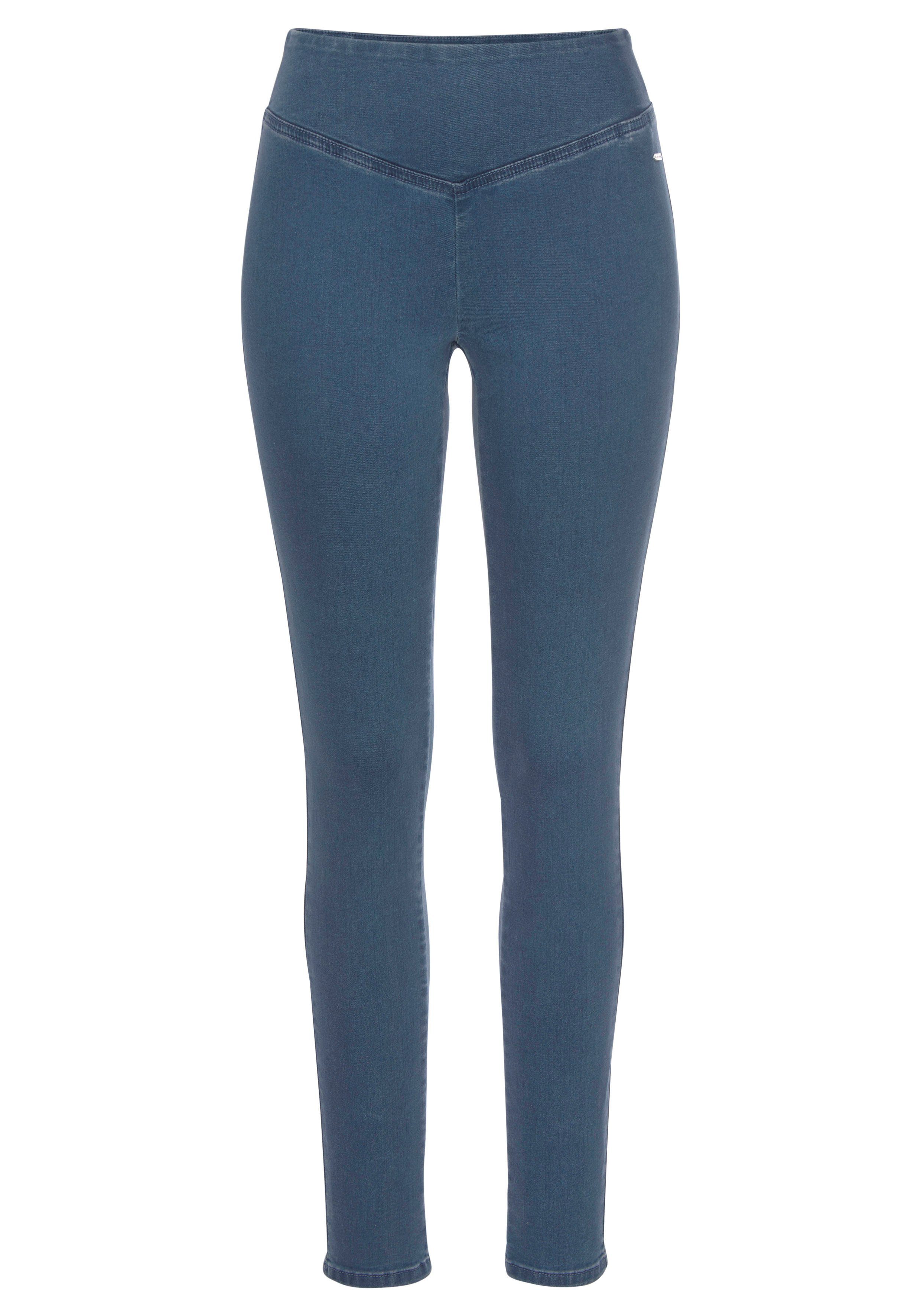 Buffalo Jeggings met brede tailleband