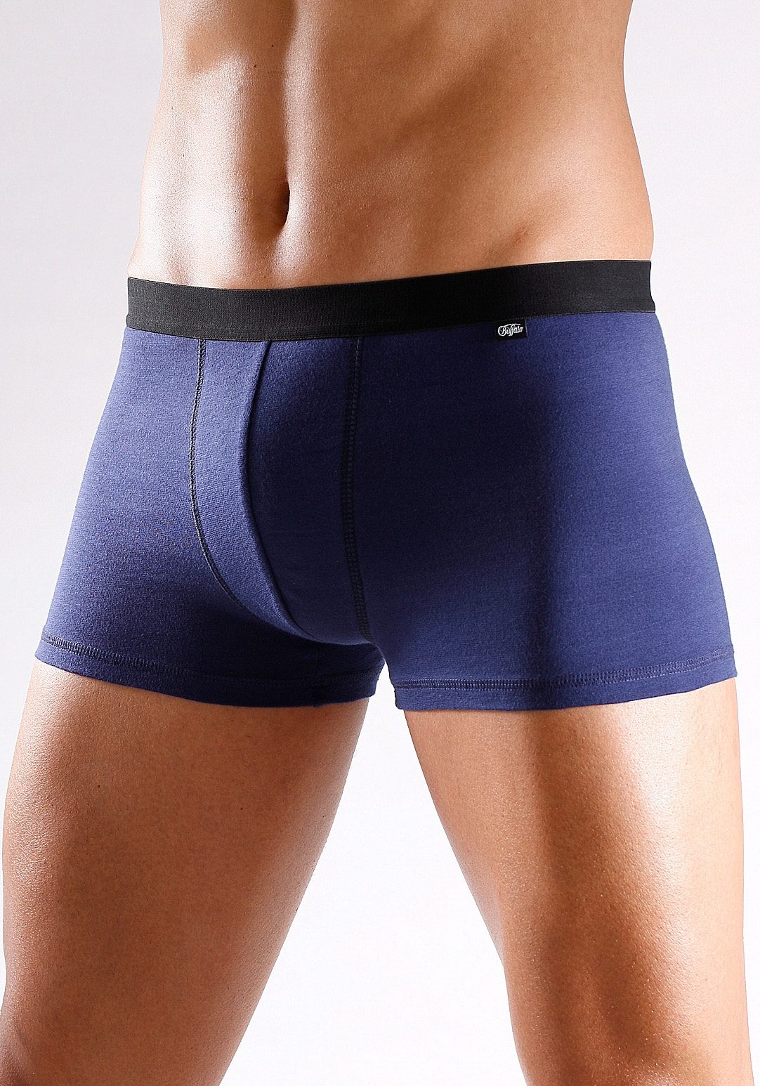 Buffalo Boxershort voor heren met contrastkleurig weefband (set, 8 stuks)