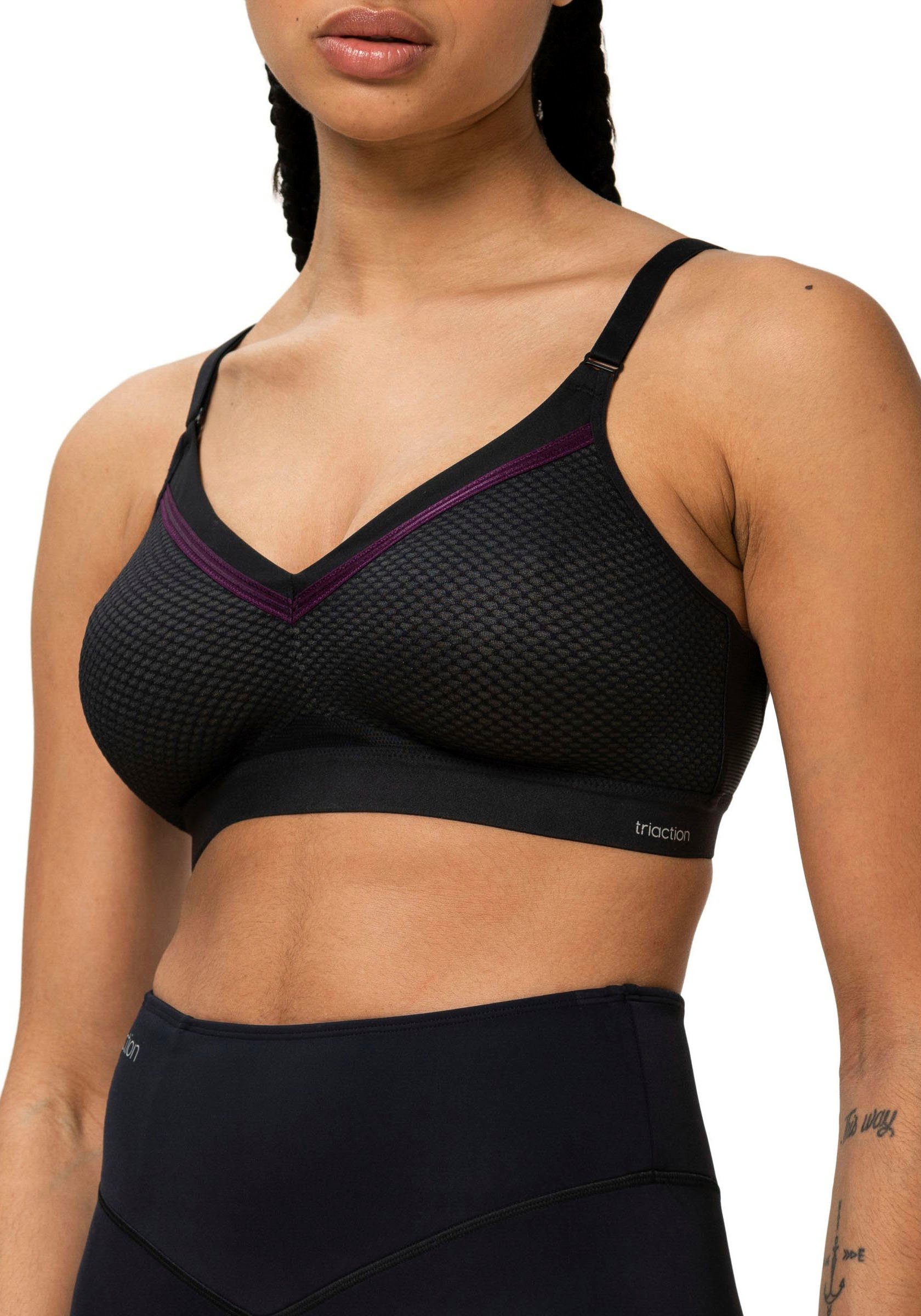 Triaction by Triumph Sport-bh Free Motion N Cup B-F, zonder beugels, voor zware belasting, basic lingerie