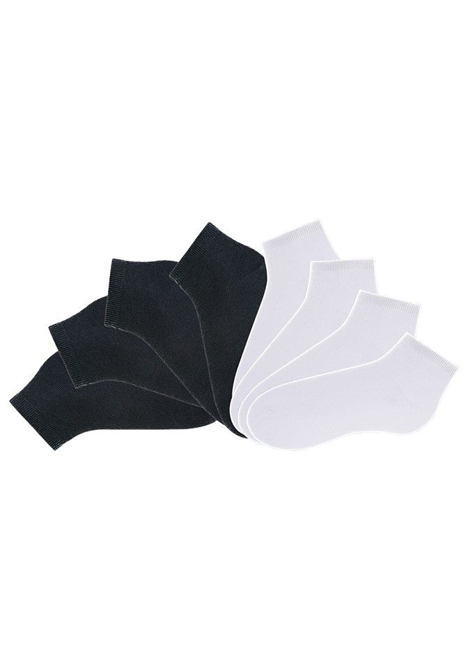 Go in Korte sokken uni in basic kleuren (set, 8 paar)