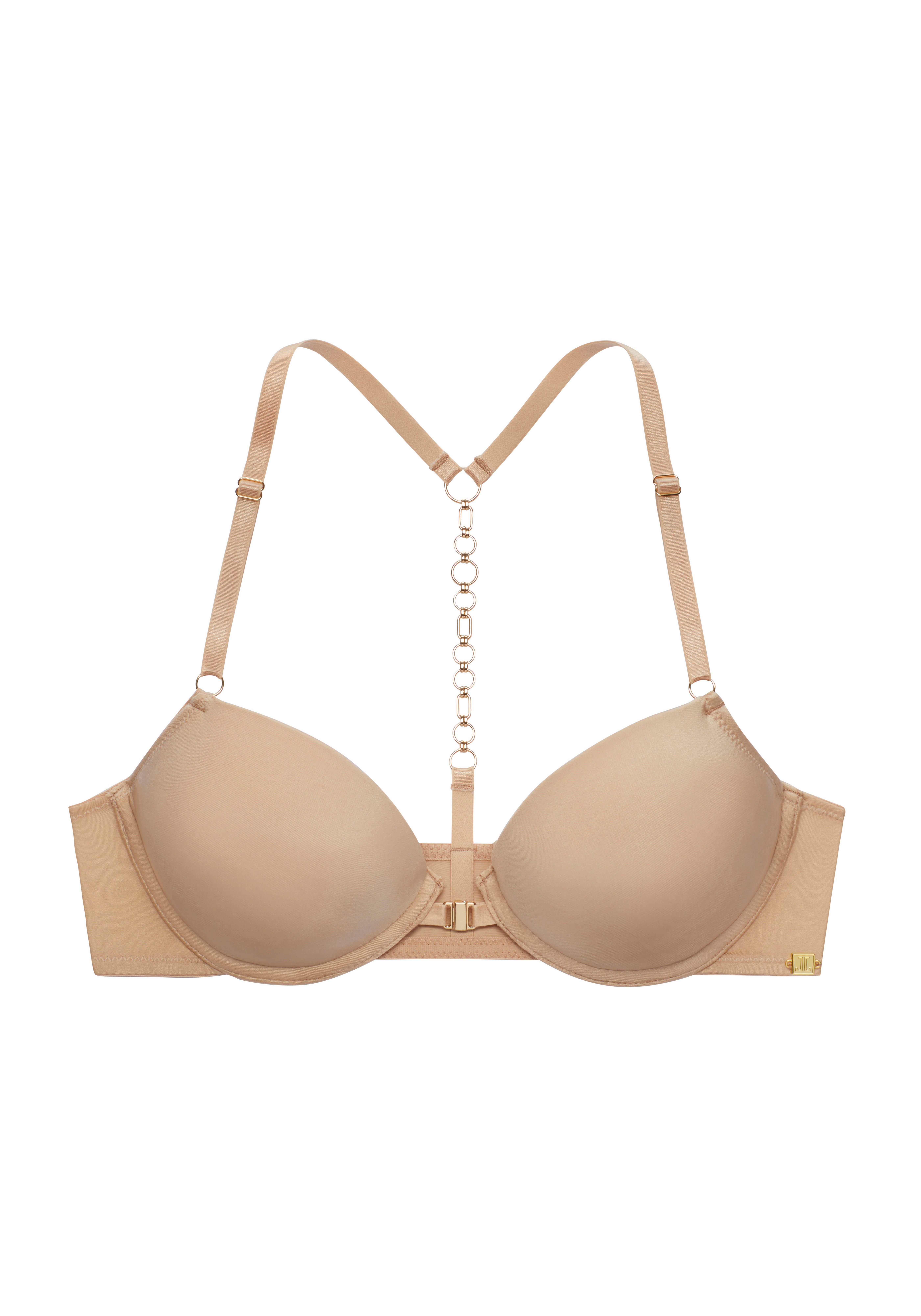 Jette Joop Push-up-bh met beugel en elegant kettendetail achter, sexy lingerie