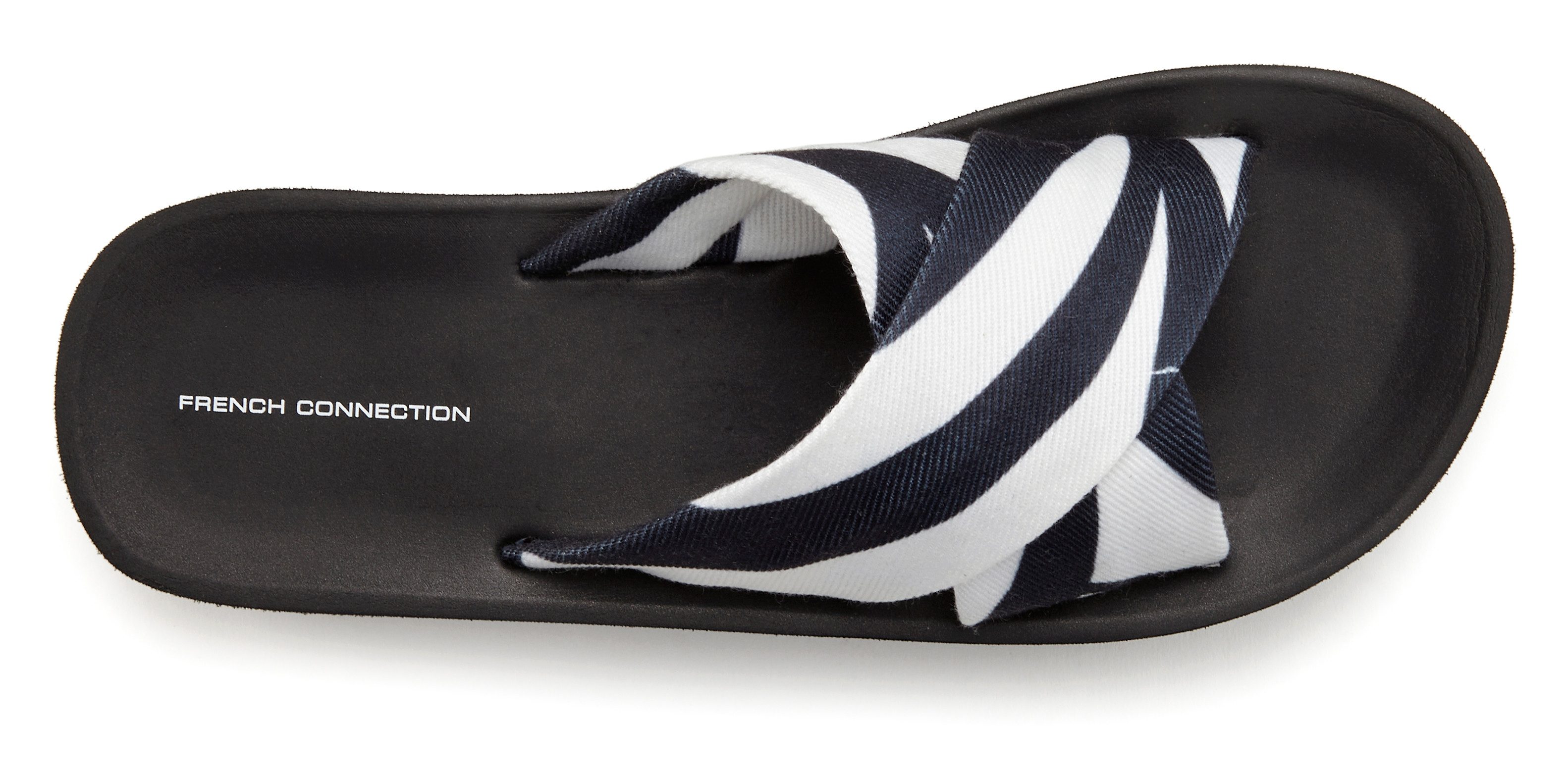 French Connection Slippers Sandaal, badpantoletten, badschoen, mule, open schoen VEGAN