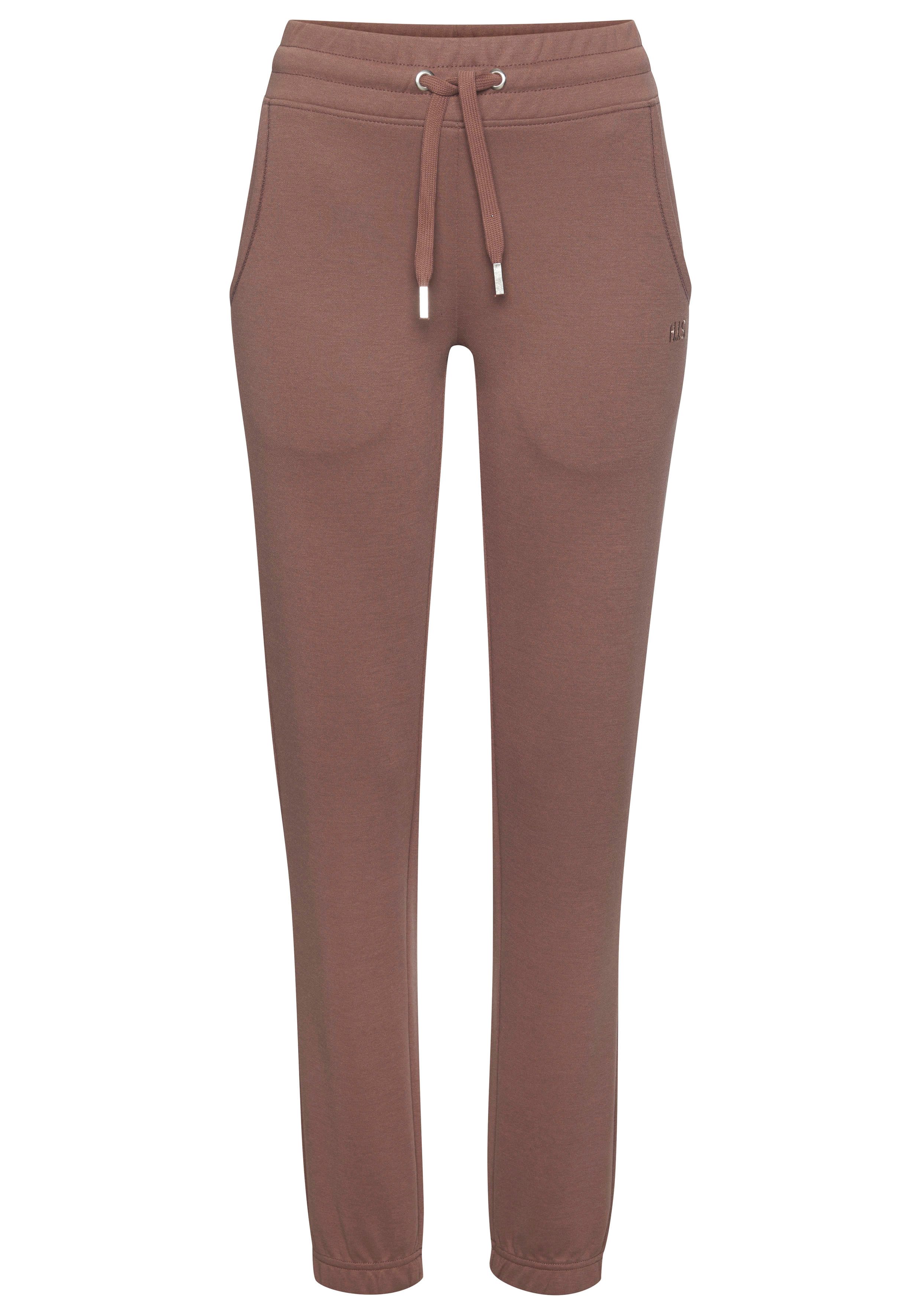 H.I.S Relaxbroek met brede tailleband, loungewear, loungepak