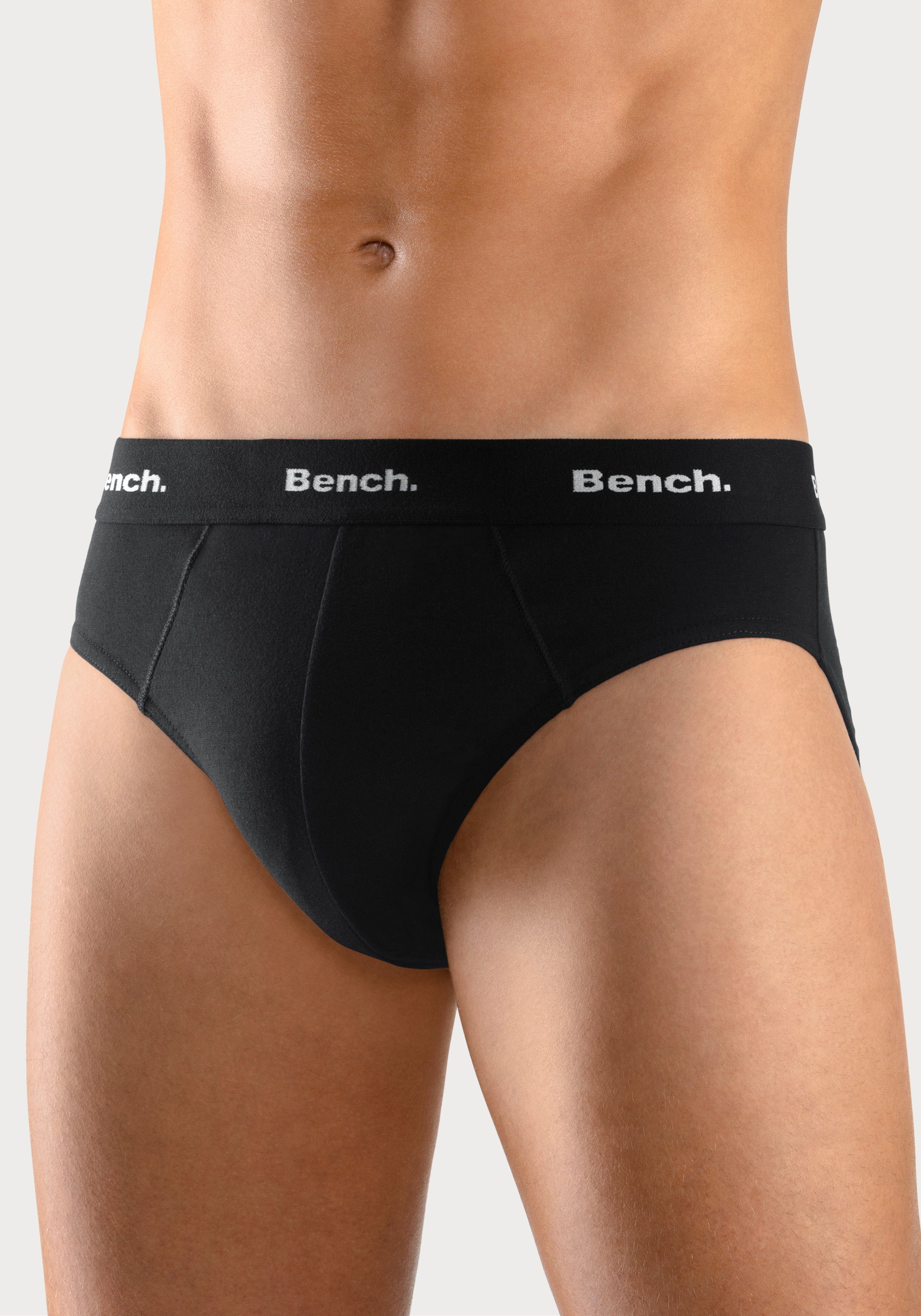 Bench. Slip met contrastkleurig weefband (set, 4 stuks)