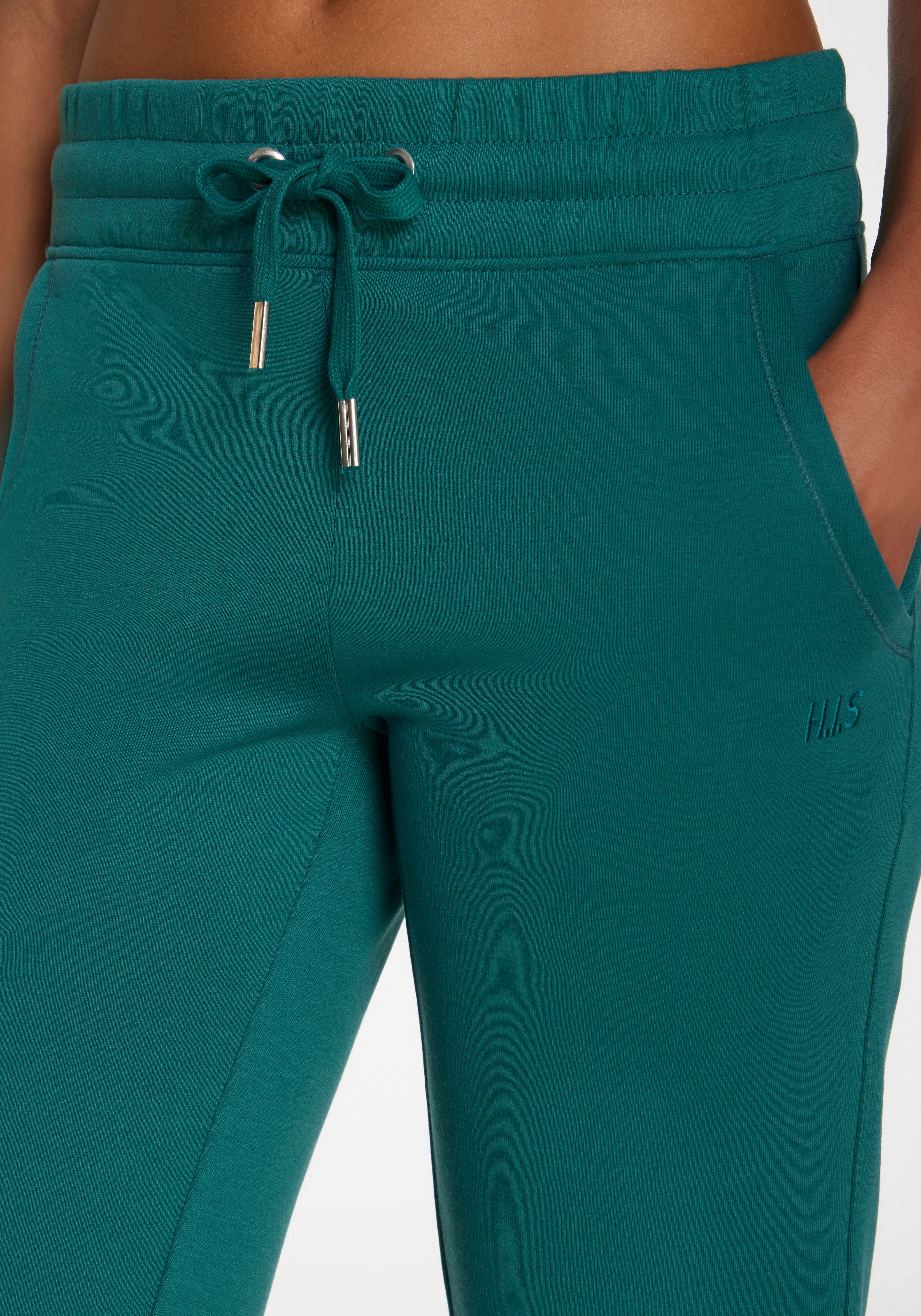 H.I.S Relaxbroek met brede tailleband, loungewear, loungepak