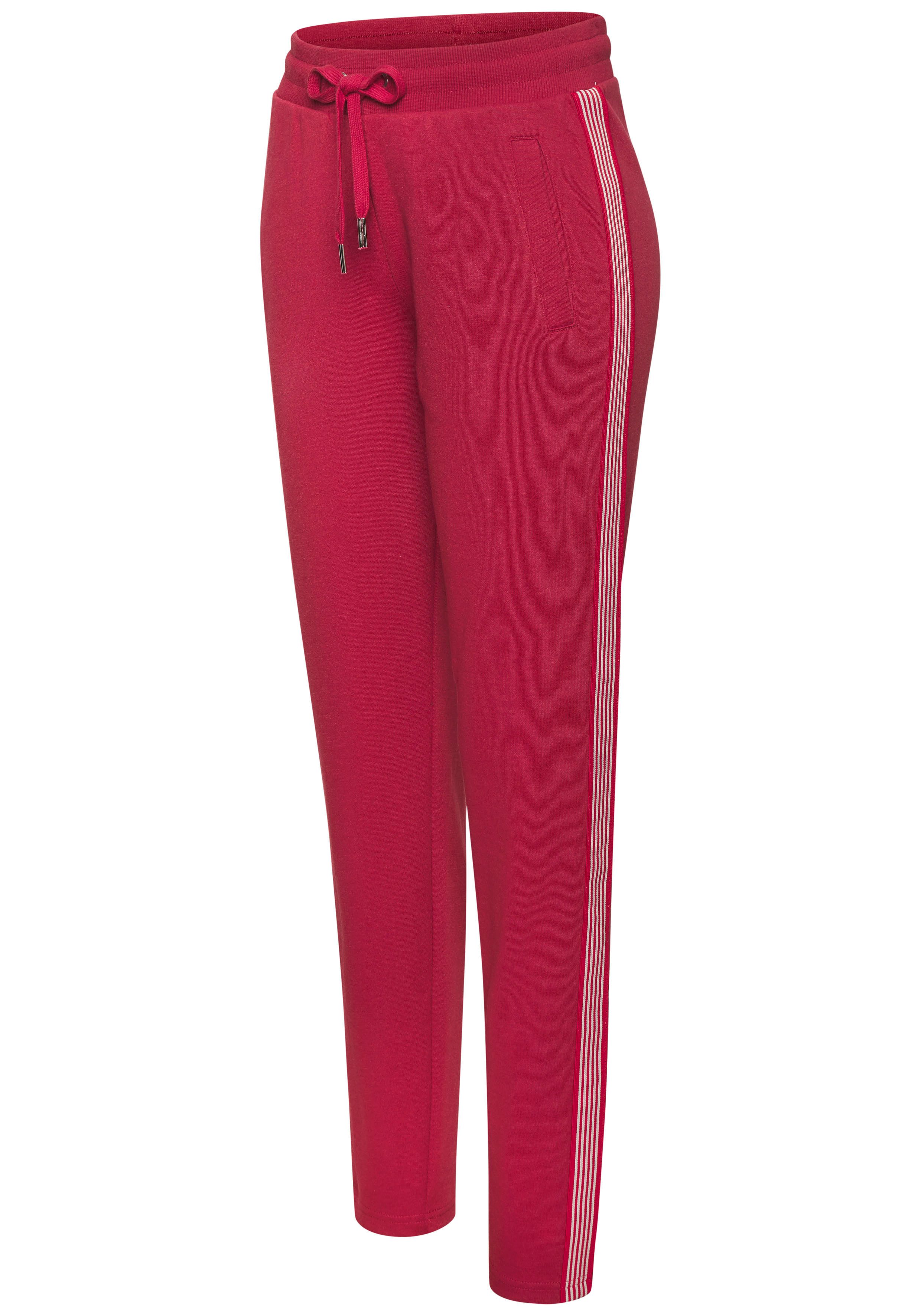 H.I.S Sweatbroek met strepen opzij