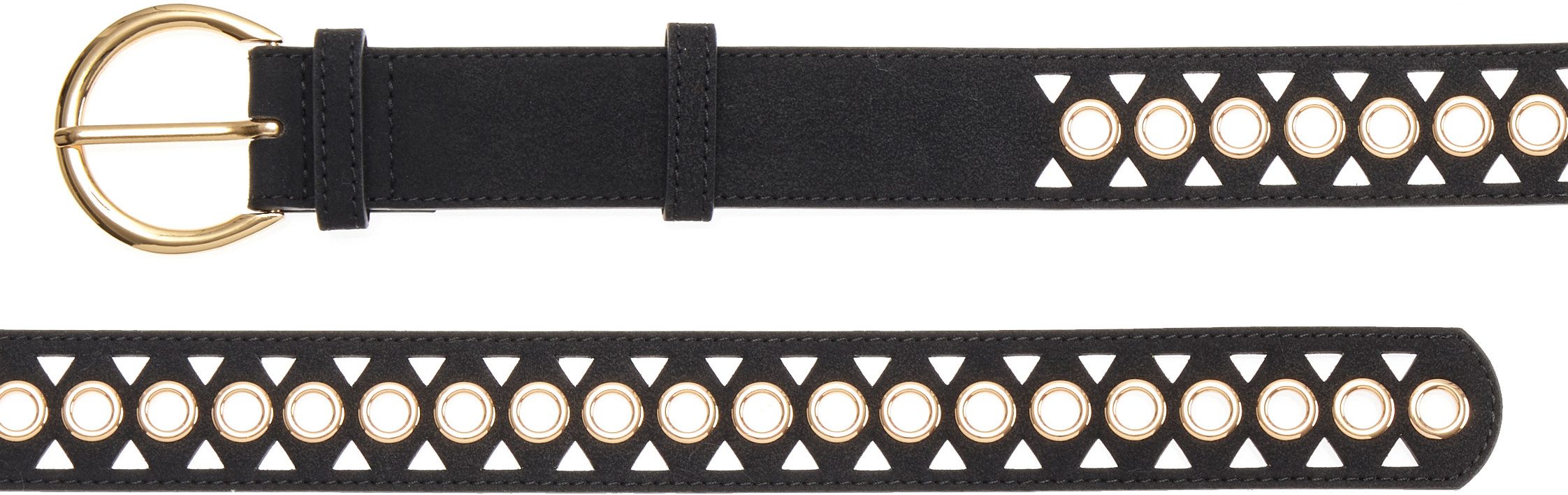 Lascana Heupriem Broekriem met kleine cut-outs, riem, jeansriem