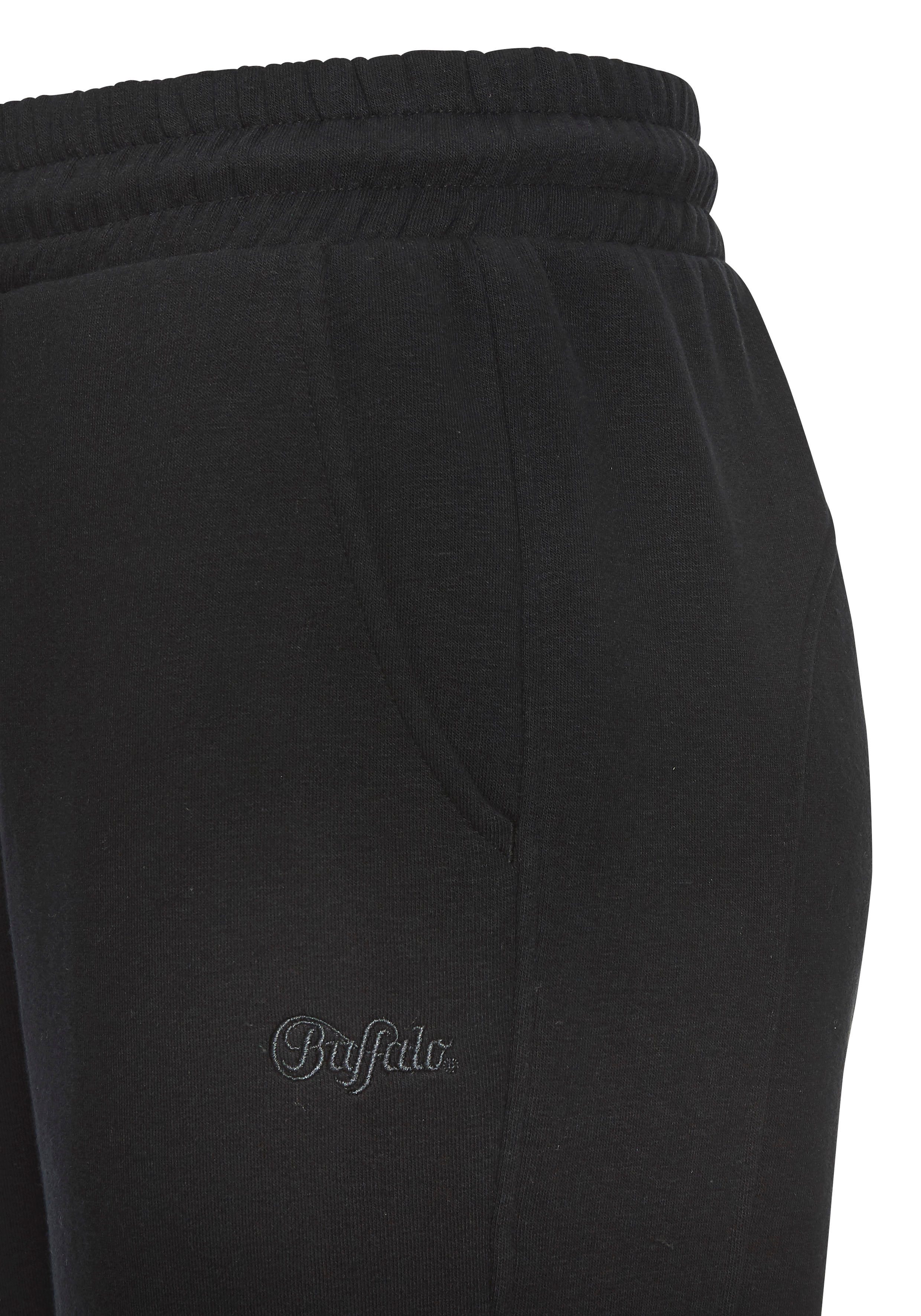 Buffalo Sweatbroek met zijzakken en logo borduursel