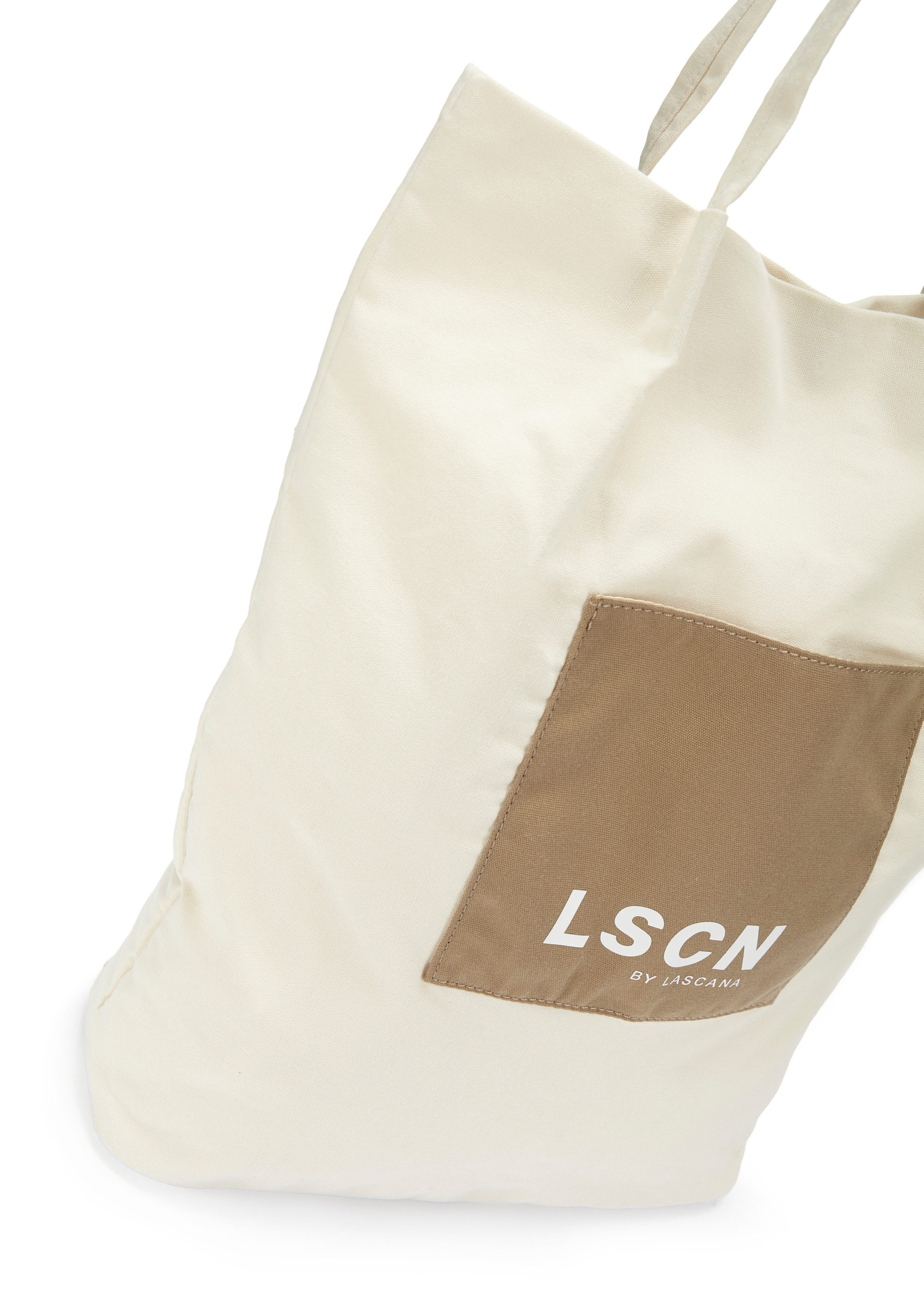 LSCN by LASCANA Shopper Schoudertas, strandtas, draagtas VEGAN