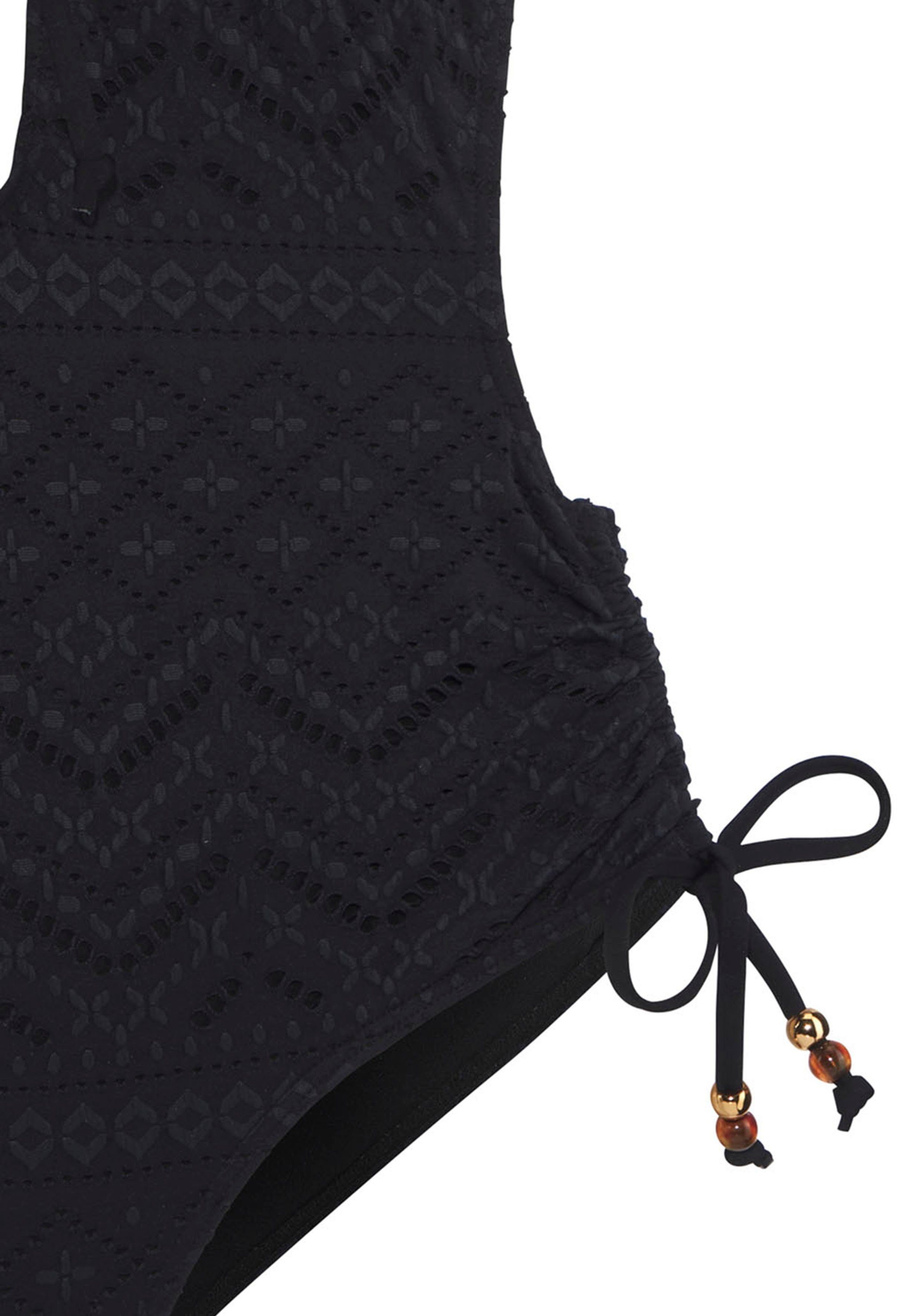 Lascana Badpak Omara met broderie anglaise
