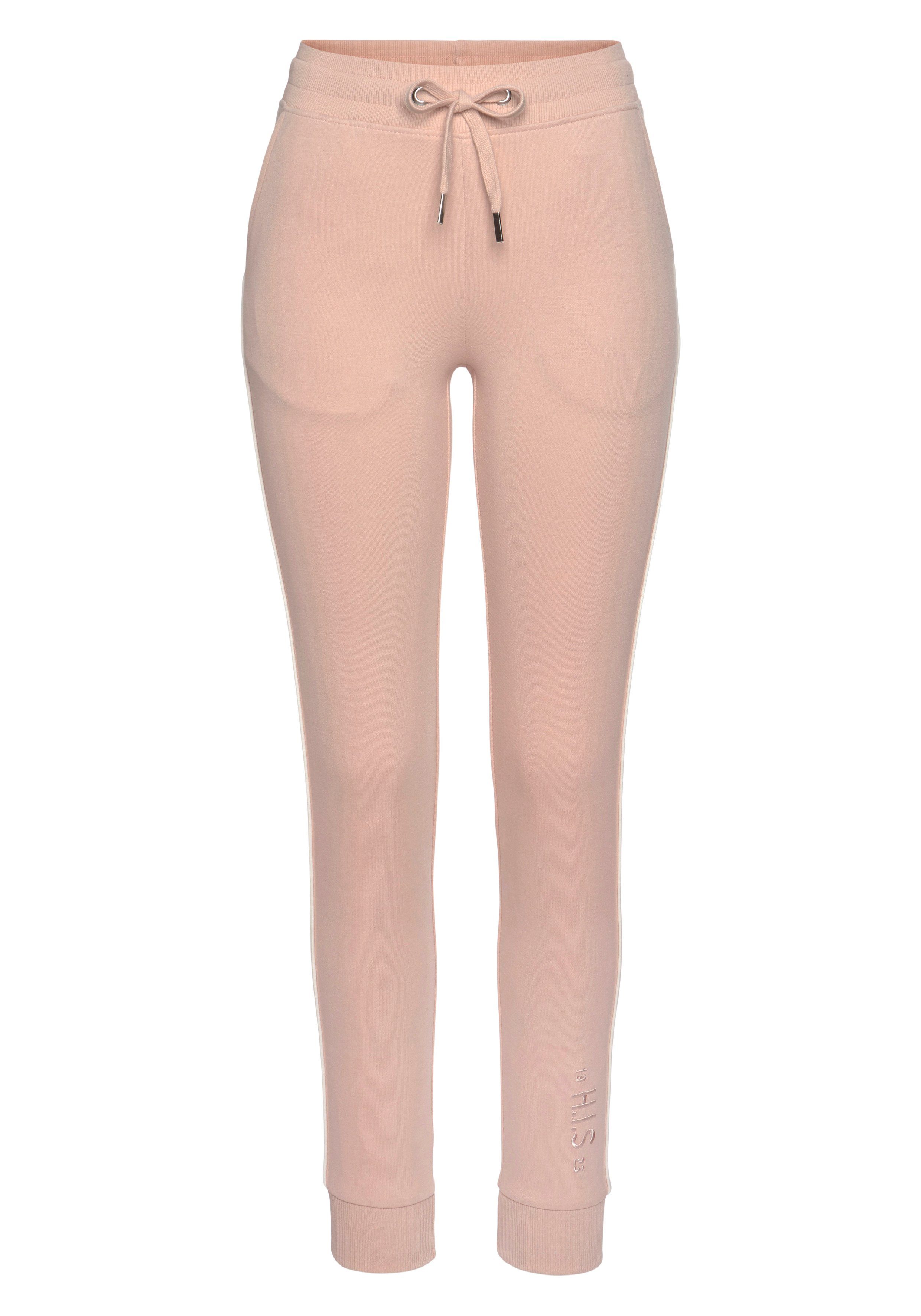 H.I.S Sweatbroek met zijpiping en zakken, loungepak