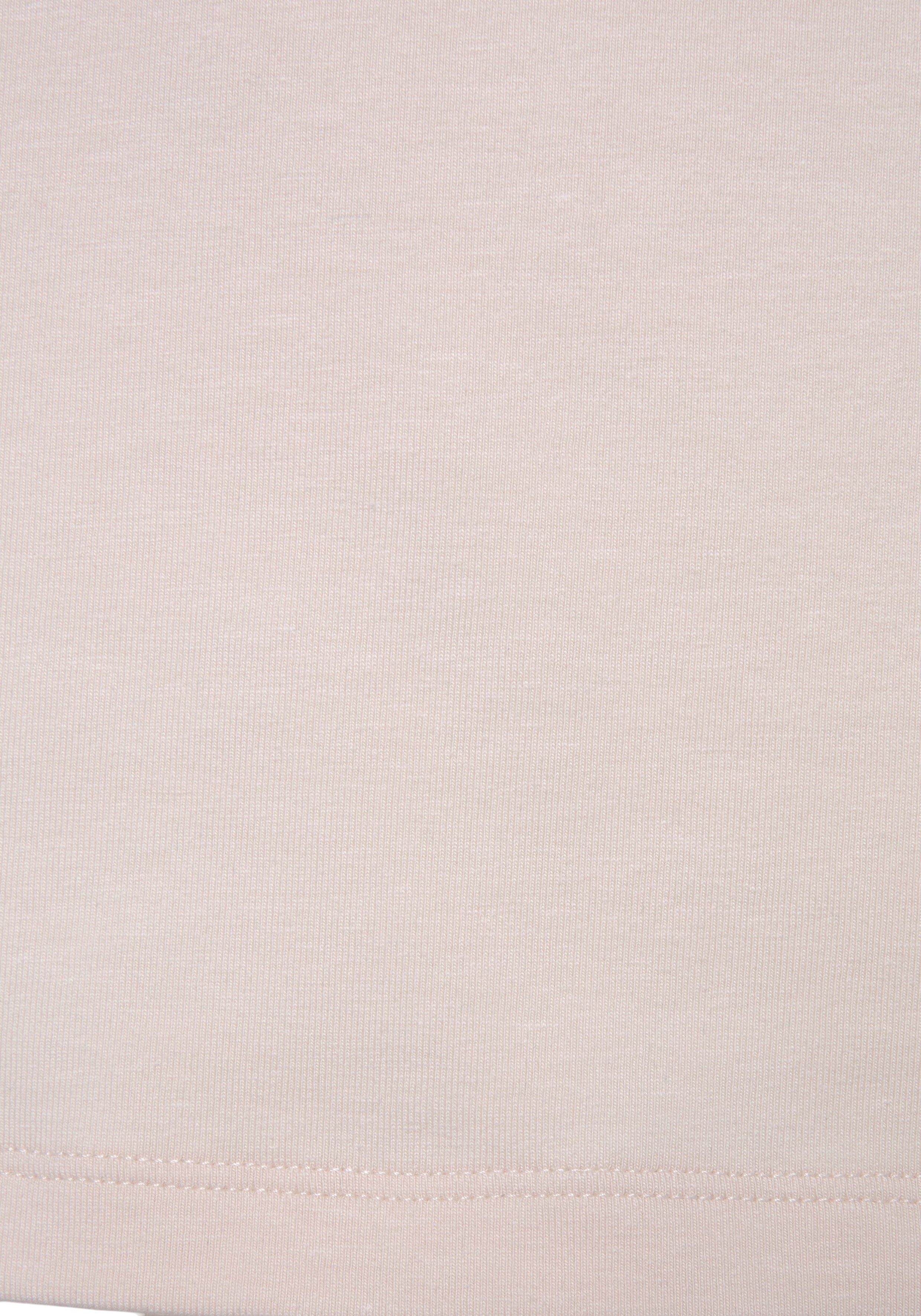 Vivance Shirt met korte mouwen -T-Shirt T-shirt met mooie frontprint, loungewear