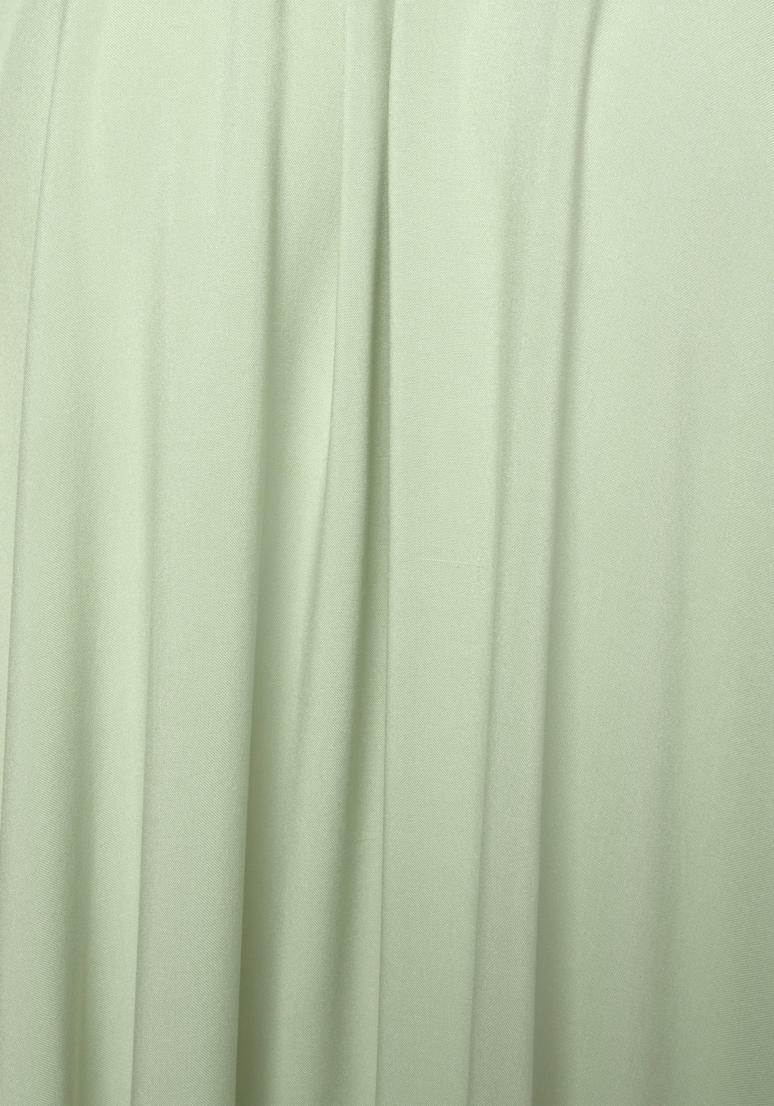 Lascana Maxi-jurk van geweven viscose, cut-outs op de rug, zomerjurk