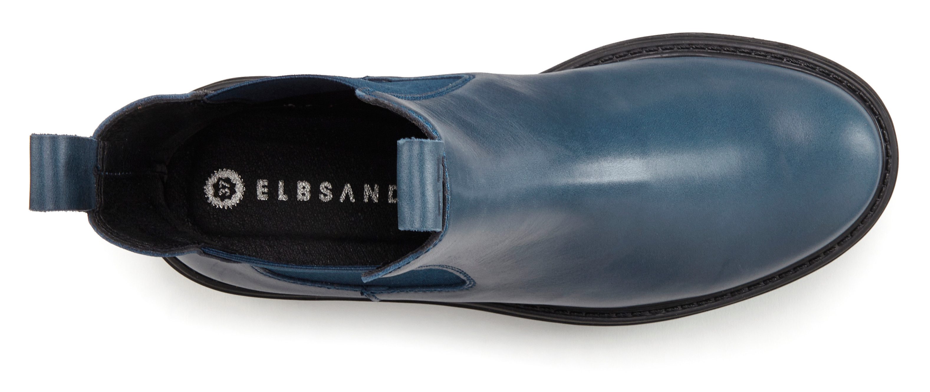 Elbsand Laarsjes Chelsea laarzen, instaplaarzen, bikerboots van leer