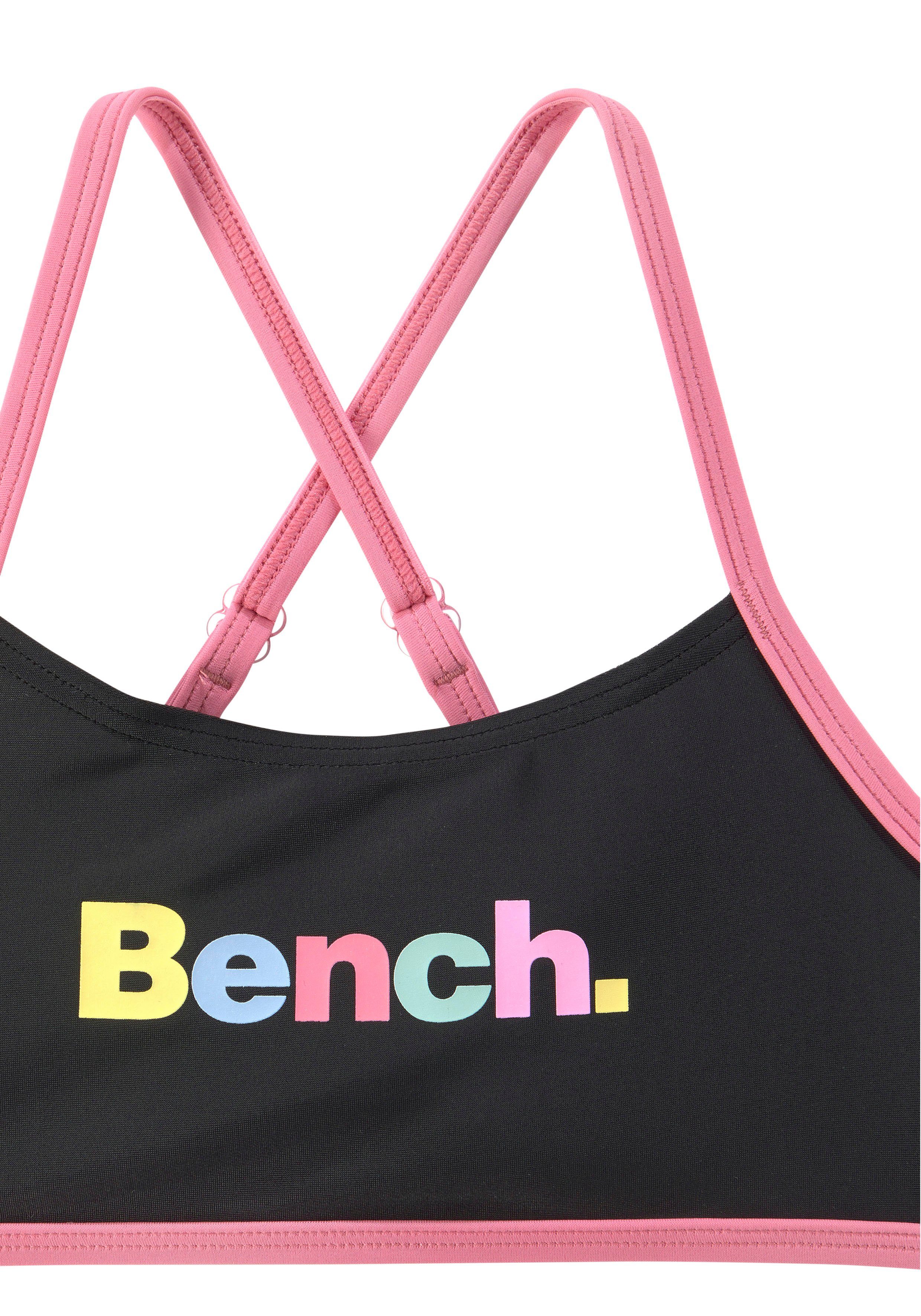 Bench. Bustierbikini met kleurrijke details