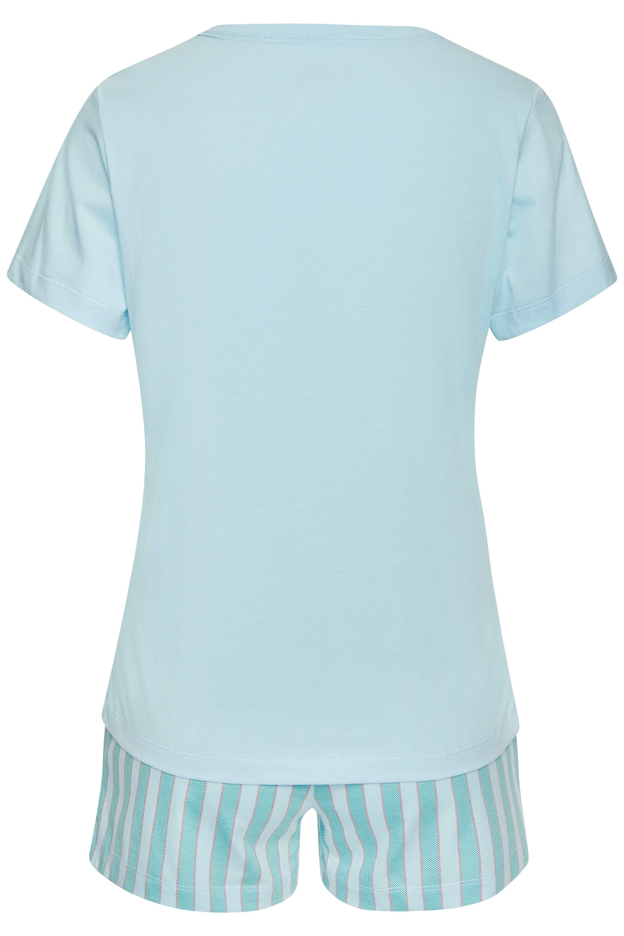 Vivance Dreams Shortama met fijn streepdessin (set, 2-delig)