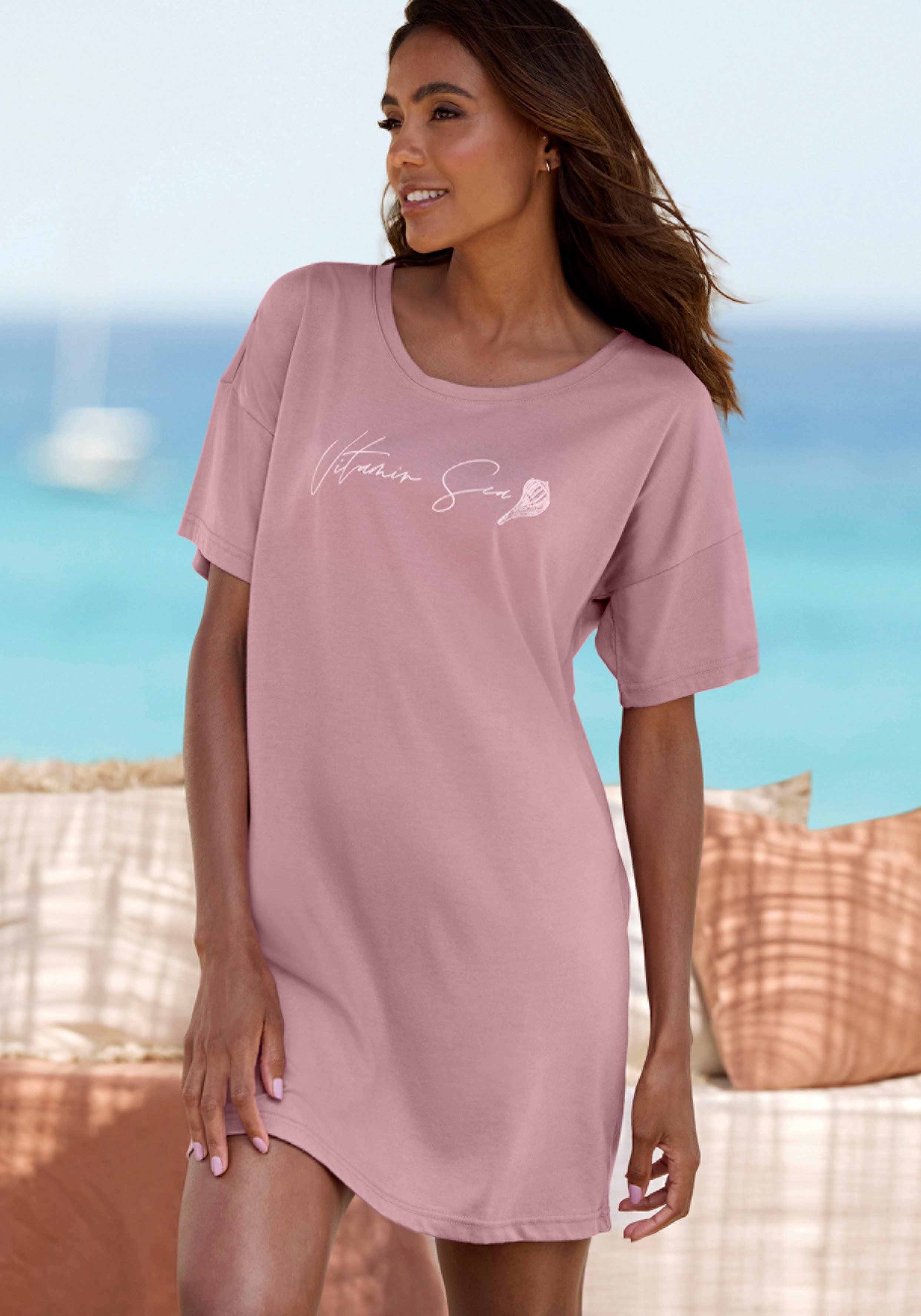 Vivance Dreams Nachthemd met mooie frontprint