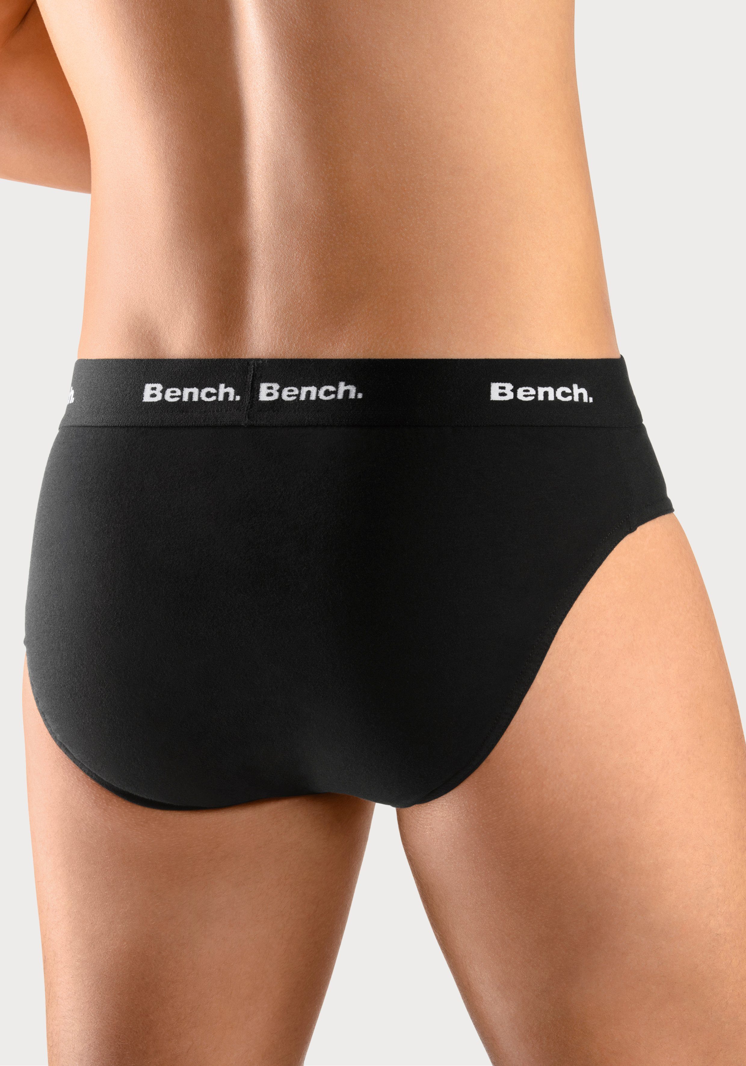 Bench. Slip met contrastkleurig weefband (set, 4 stuks)