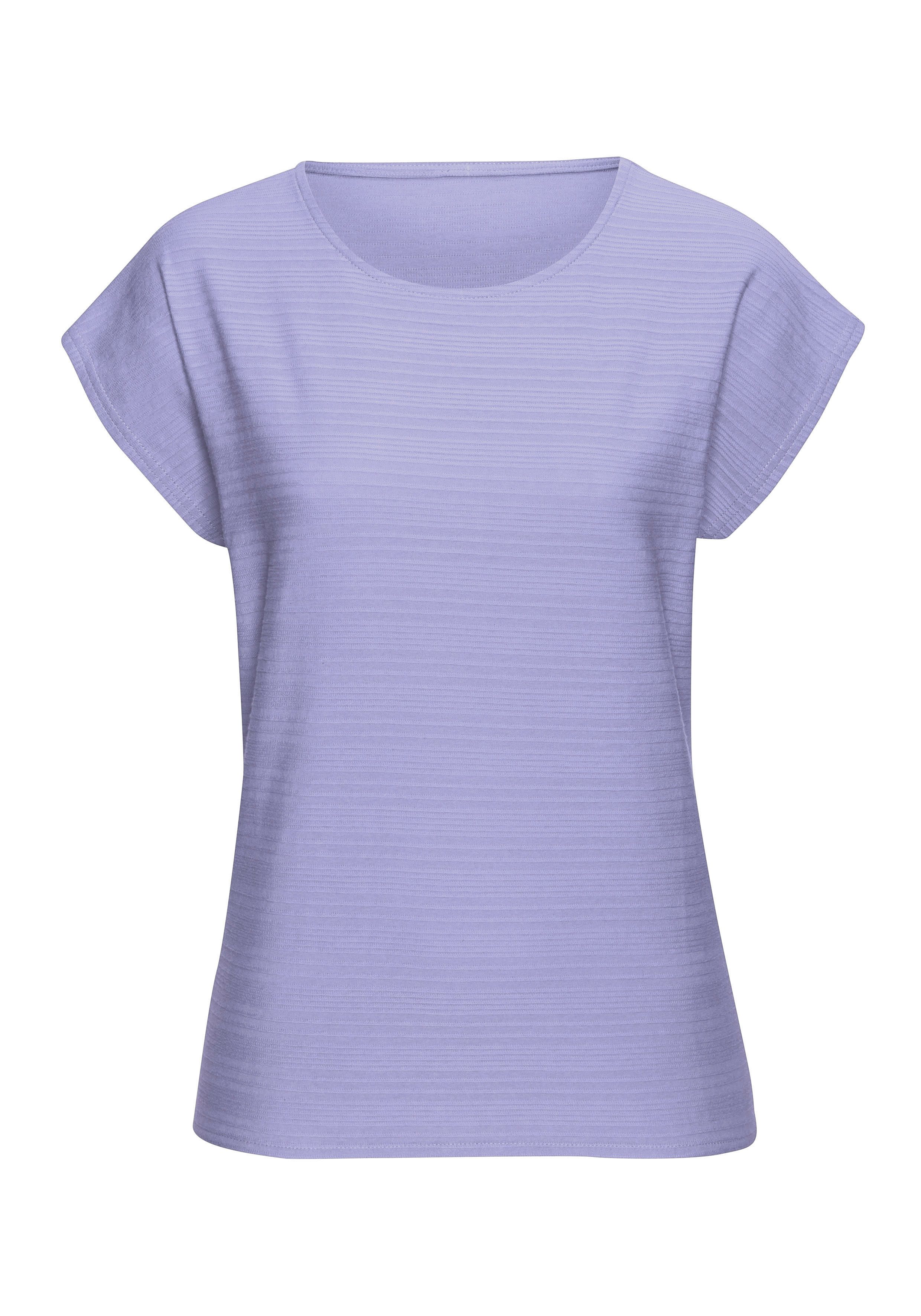 Vivance T-shirt Met modieuze streepstructuur in een zachte katoenkwaliteit (set)