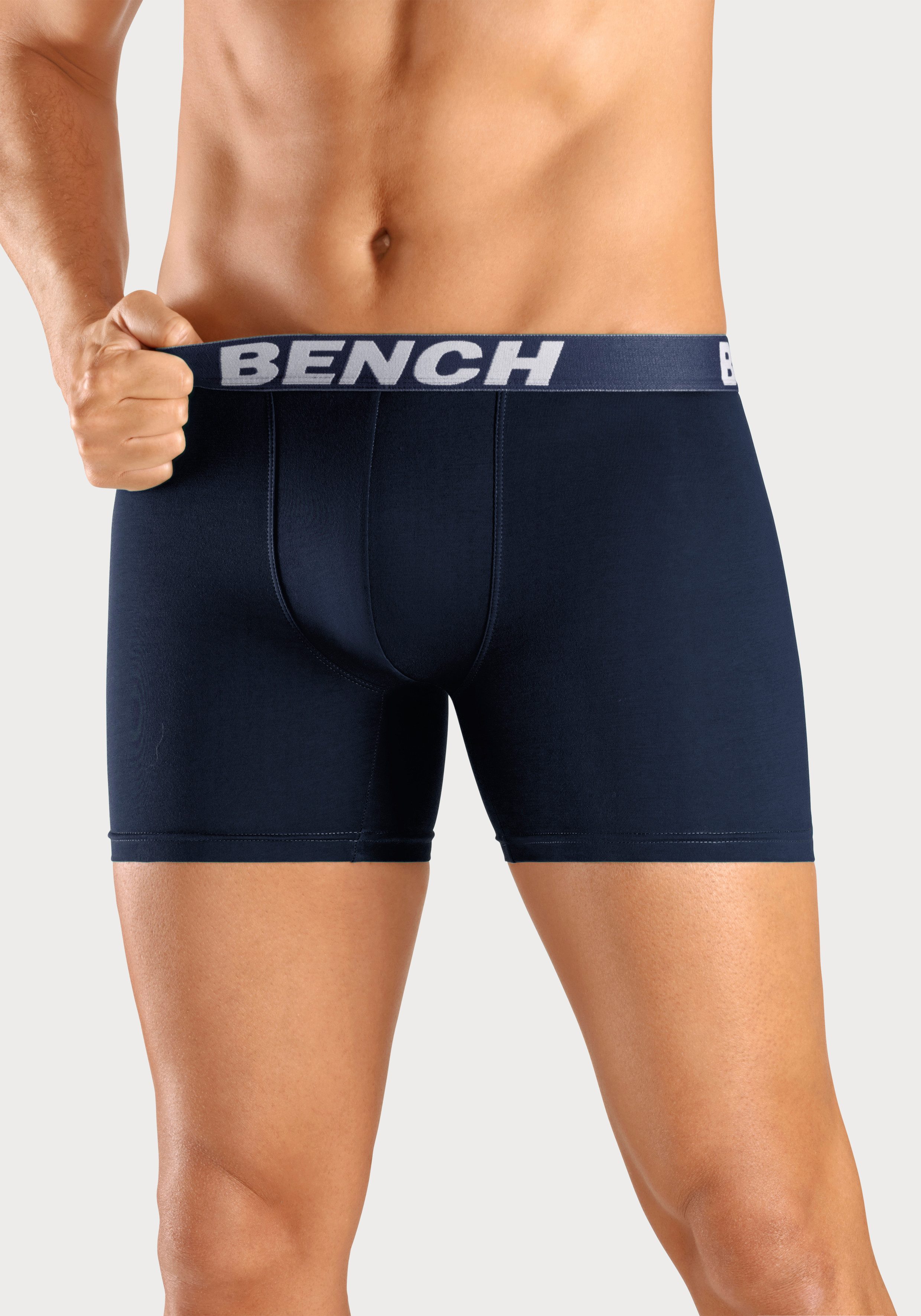 Bench. Boxershort voor heren met langere beenlengte van katoenmix (set, 4 stuks)