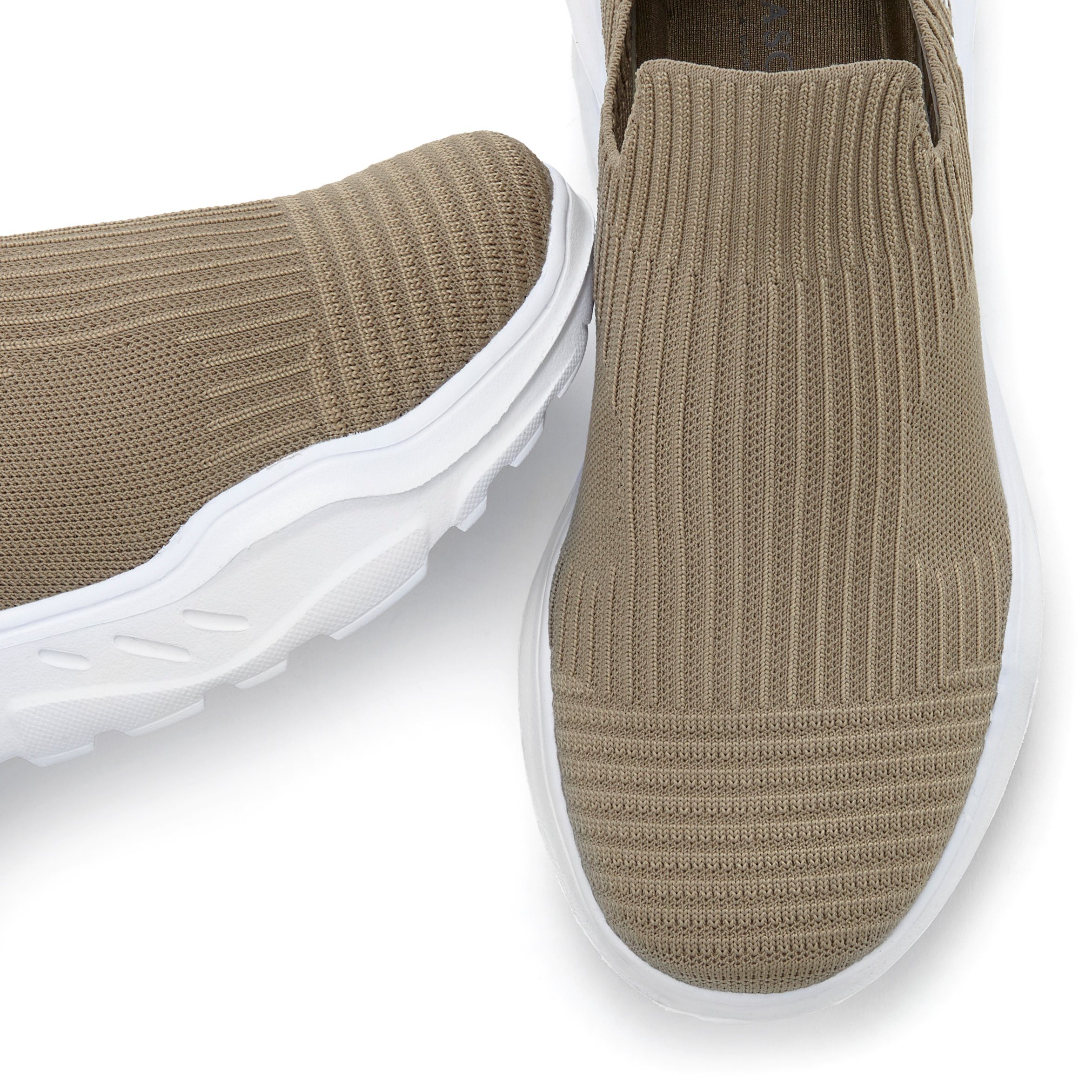 Lascana Sneakers Slip-on sneaker, lage schoen, slipper, vrijetijdsschoen VEGAN