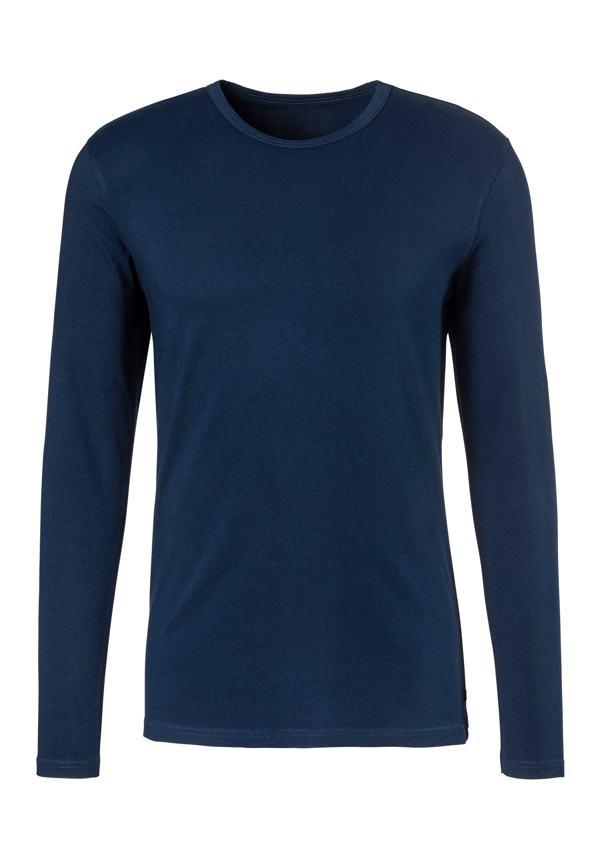 H.I.S Shirt met lange mouwen Dubbelpack onderhemd van katoenmix (2-delig, Set van 2)