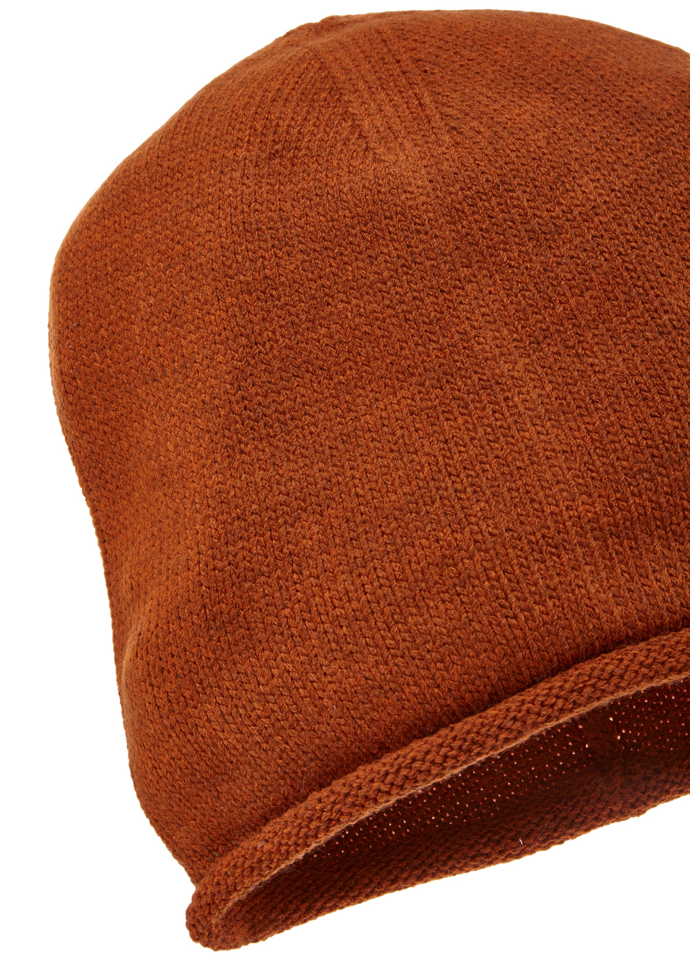 Lascana Beanie Gebreide muts Fijn breiwerk met rolrand, wintermuts, herfstmuts, muts