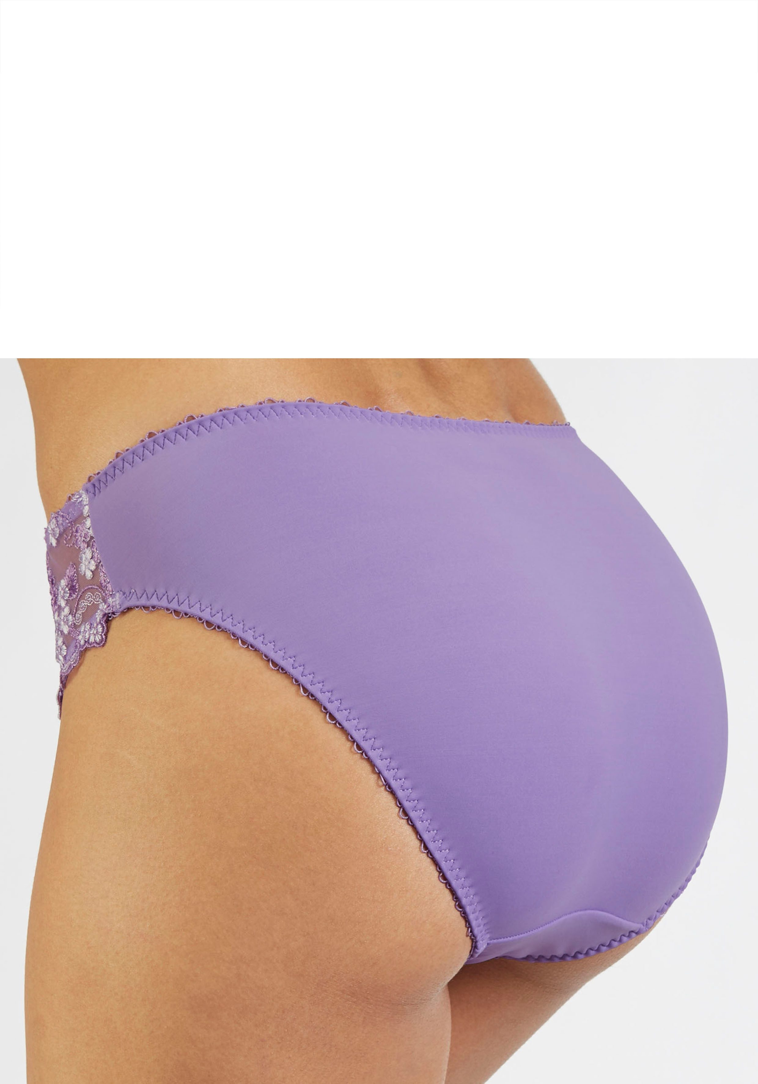 Lascana Slip Dessous met mooie bloemetjesborduurkant