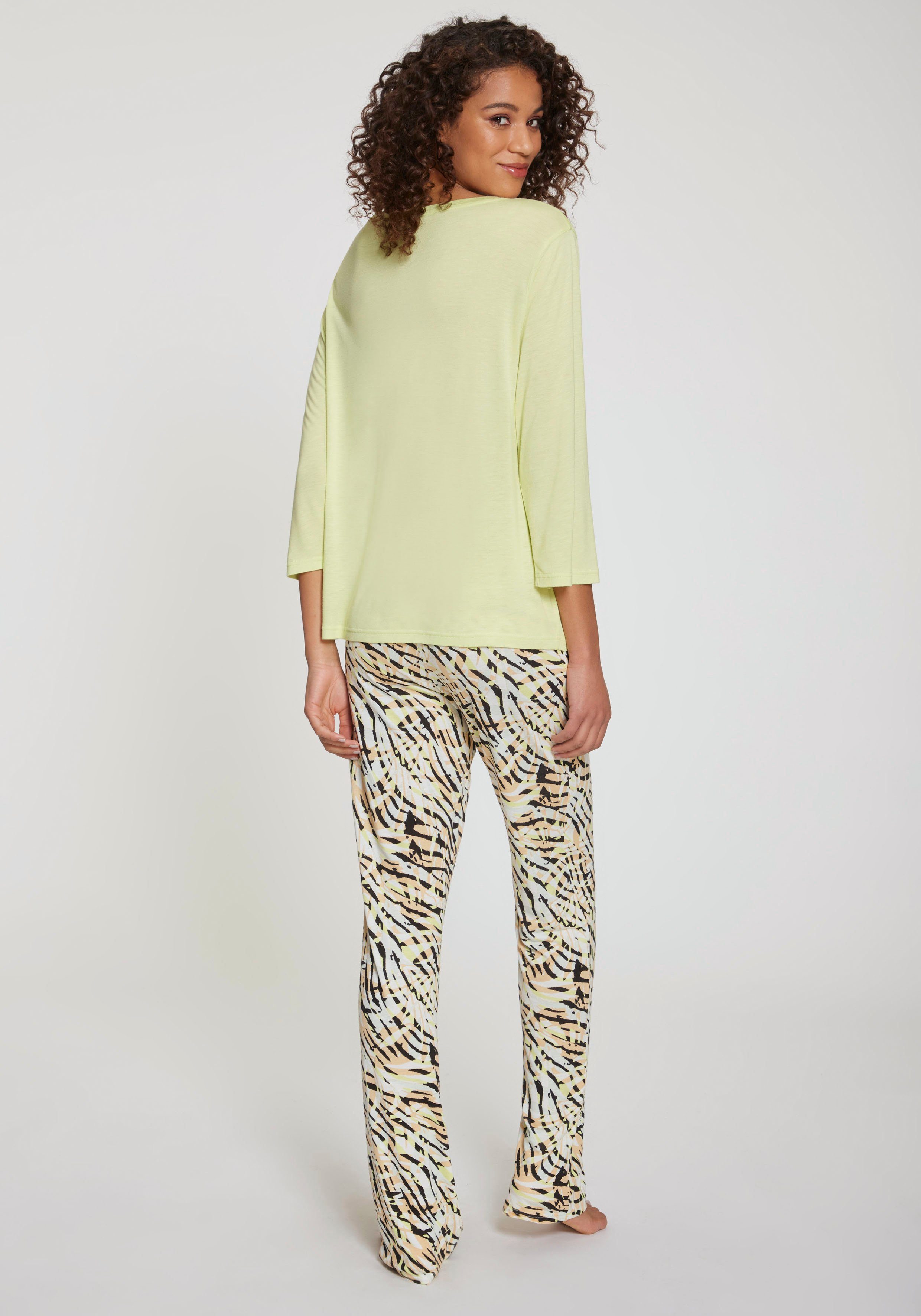 Vivance Dreams Pyjama met print all-over (2-delig)