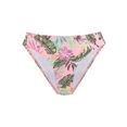 s.oliver red label beachwear bikinibroekje azalea met tropische print roze
