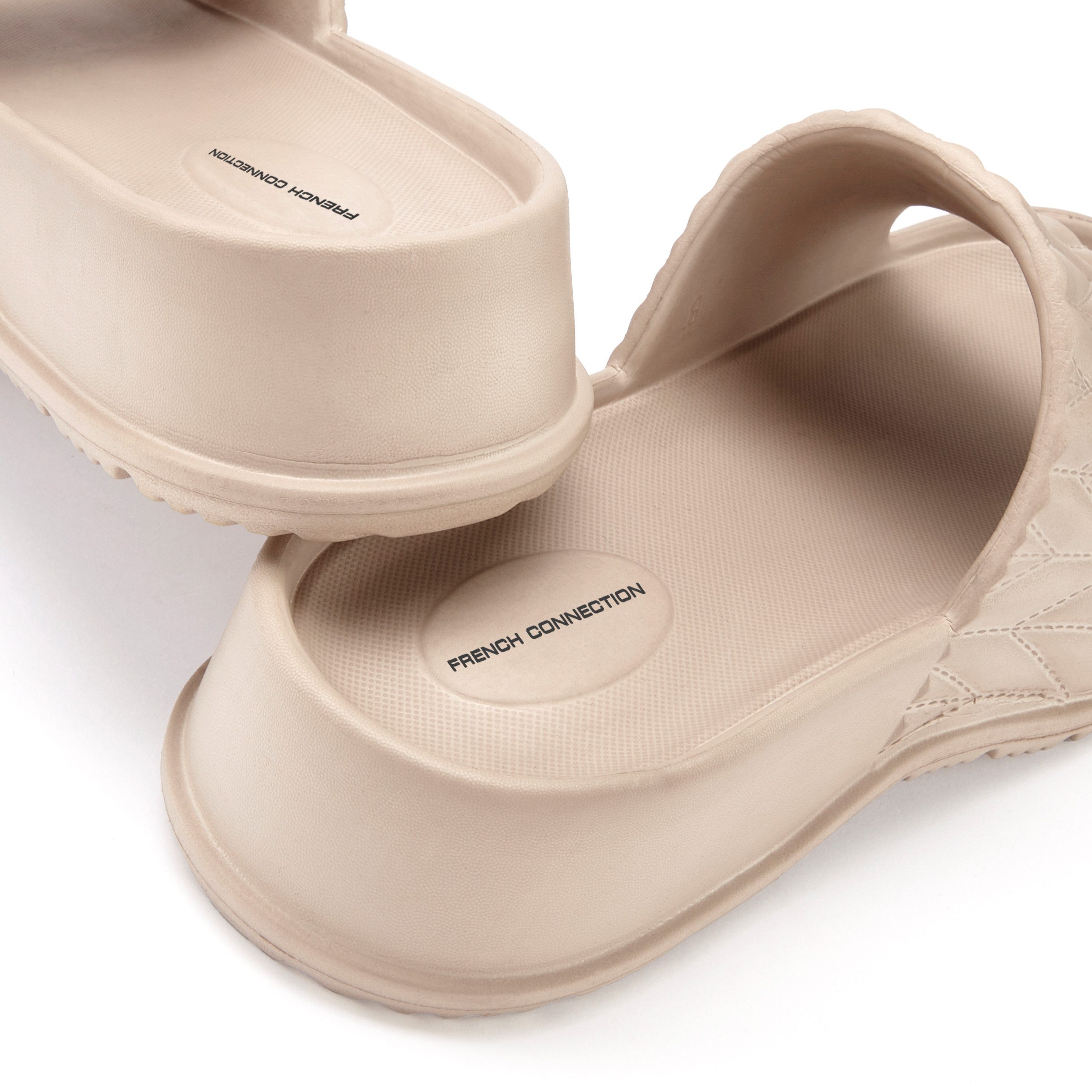 French Connection Slippers Badepantoffel, mule, sandaal, open schoen, badeschoen