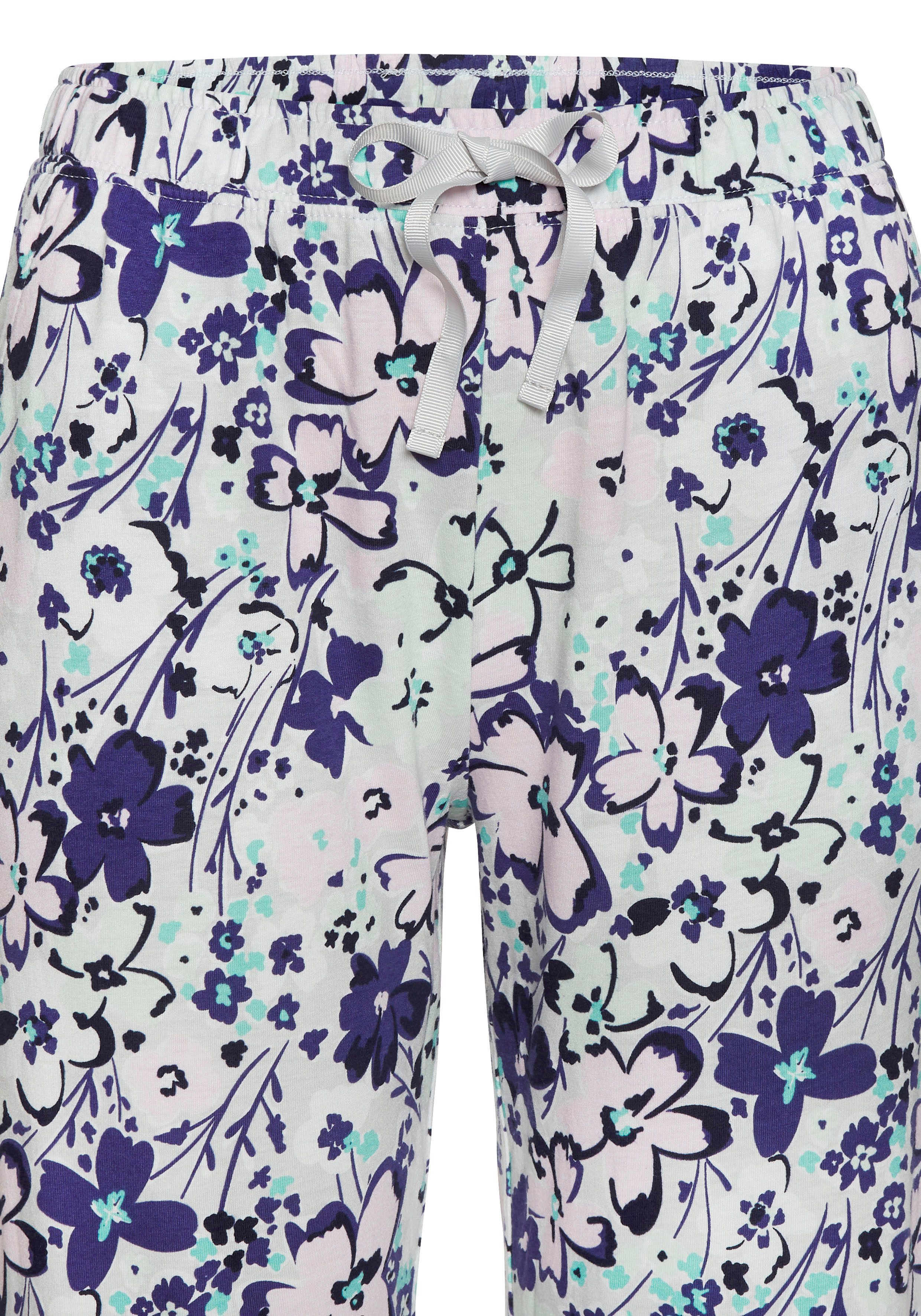 s.Oliver RED LABEL Beachwear Pyjama in klassieke stijl (set, 2-delig)
