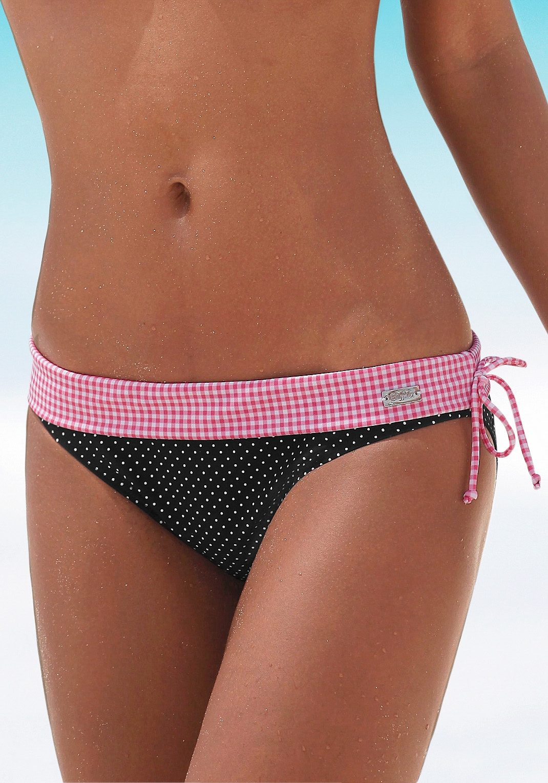 Buffalo Bikinibroekje Florida met decoratieve strik, mix-kini