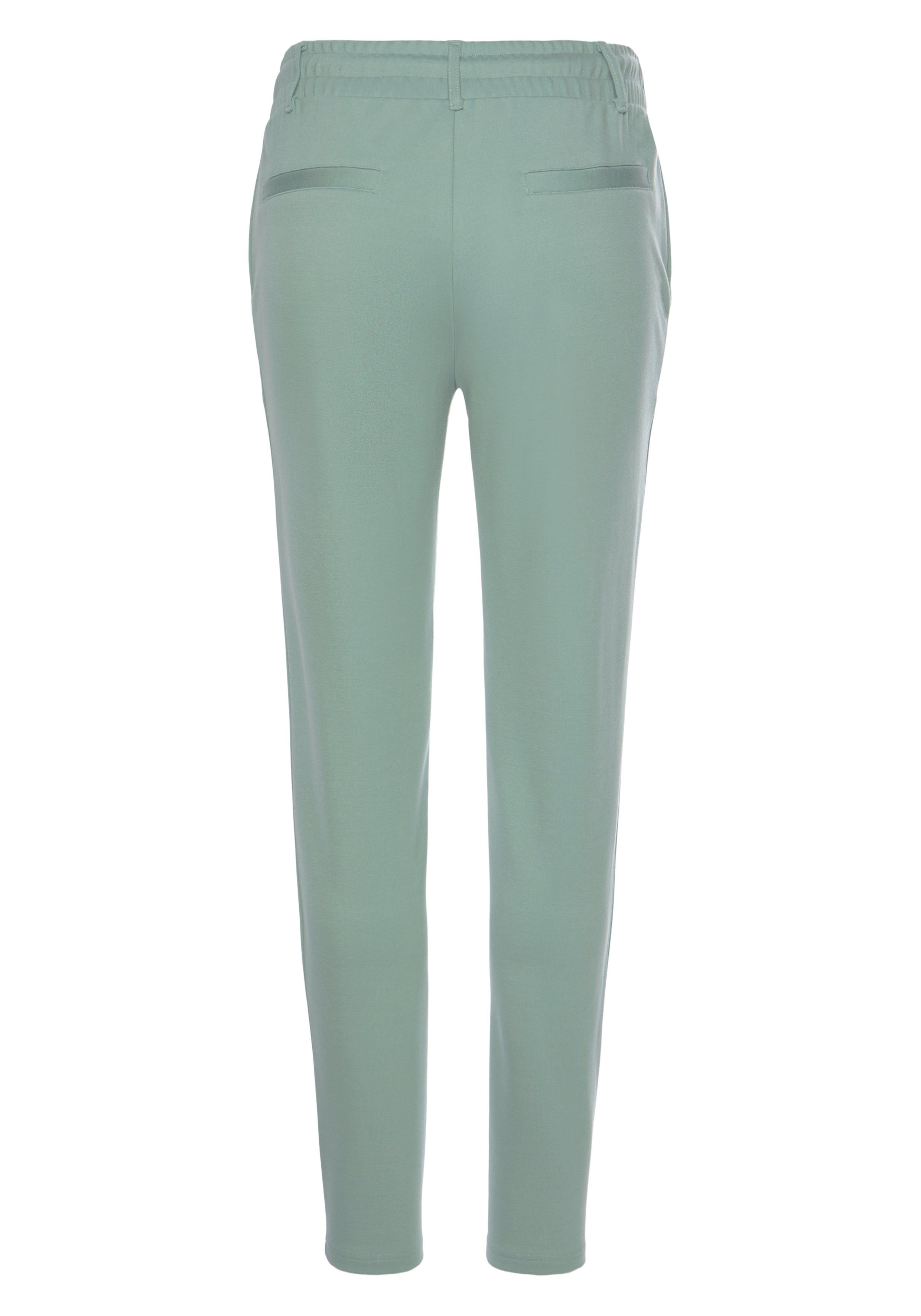 Lascana Jogpants met elastische tailleband en riemlussen, loungewear (1-delig)