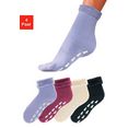 go in abs-sokken met antislipzool en frotté (4 paar) multicolor