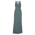 lascana maxi-jurk met paisley patroon groen