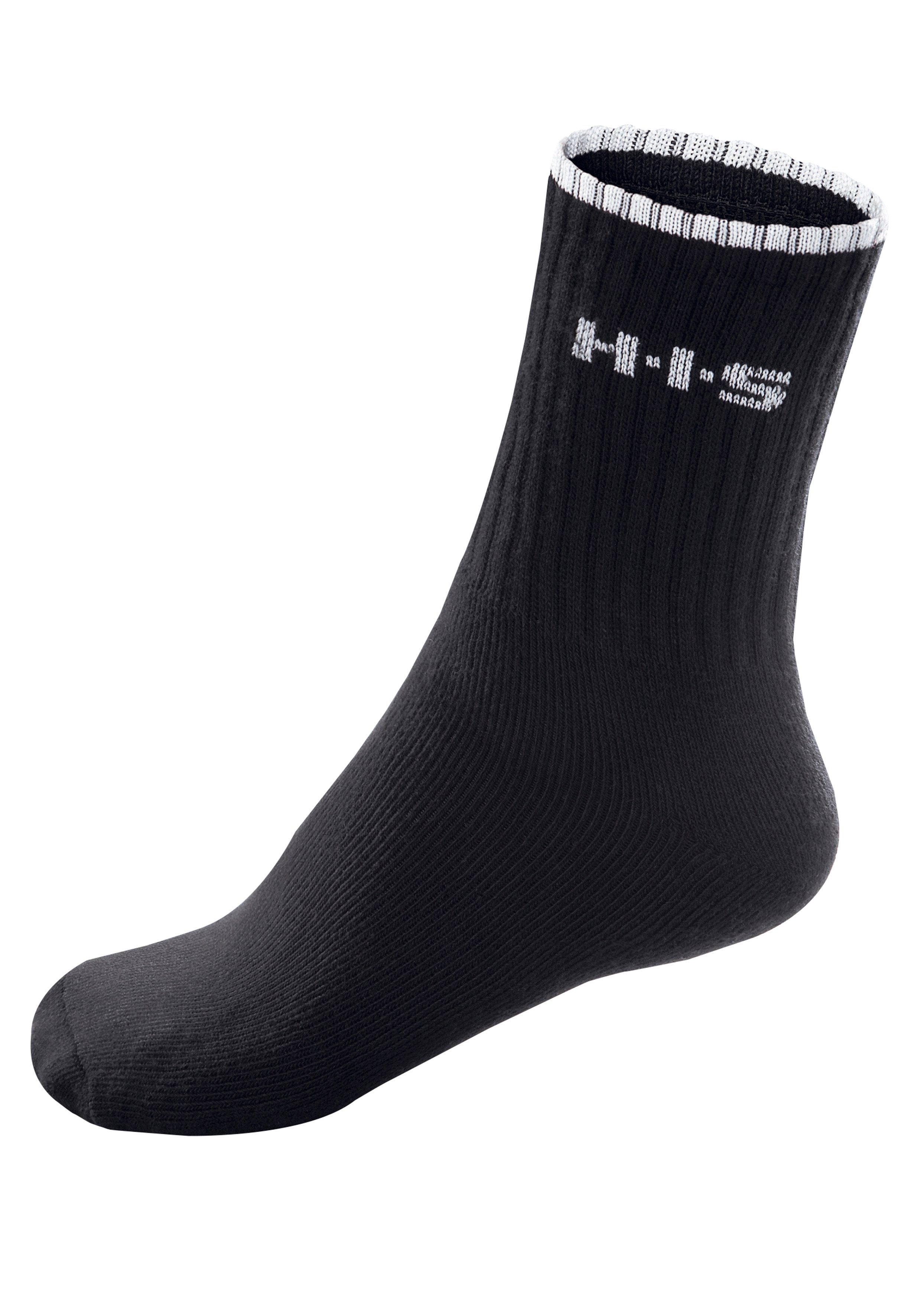H.I.S Sportsokken met frotté & verstevigde drukzones (set, 6 paar)