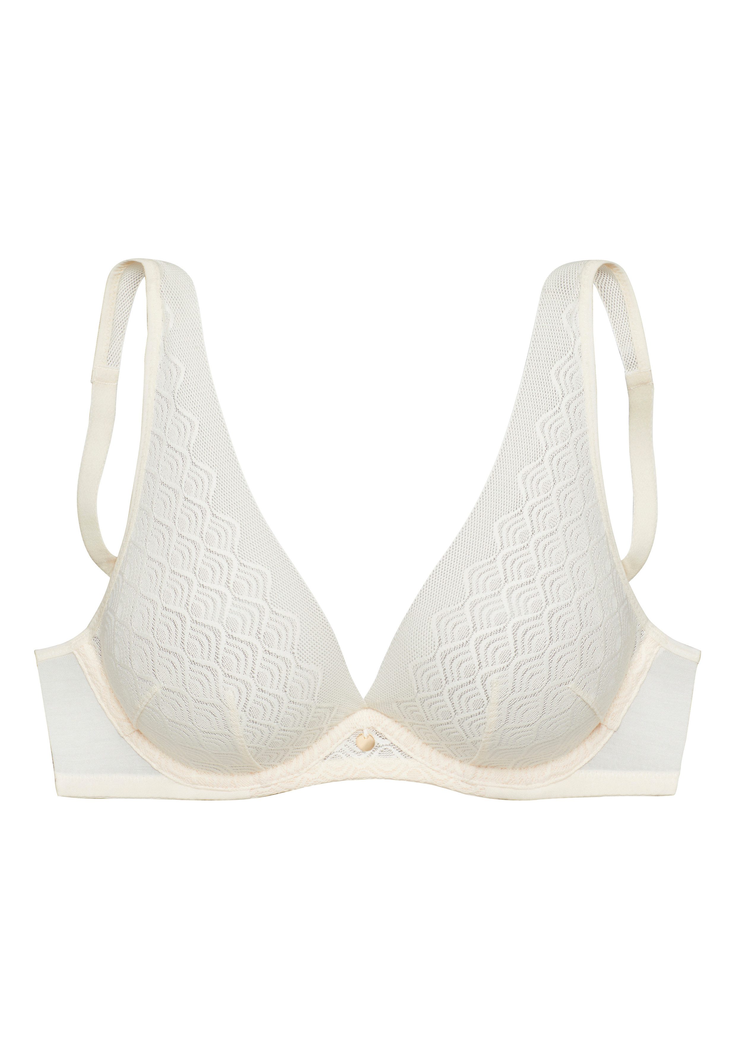 Lascana Beugel-bh in high-apex snit met extra platte randen, lingerie