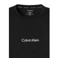 calvin klein t-shirt met logoprint zwart