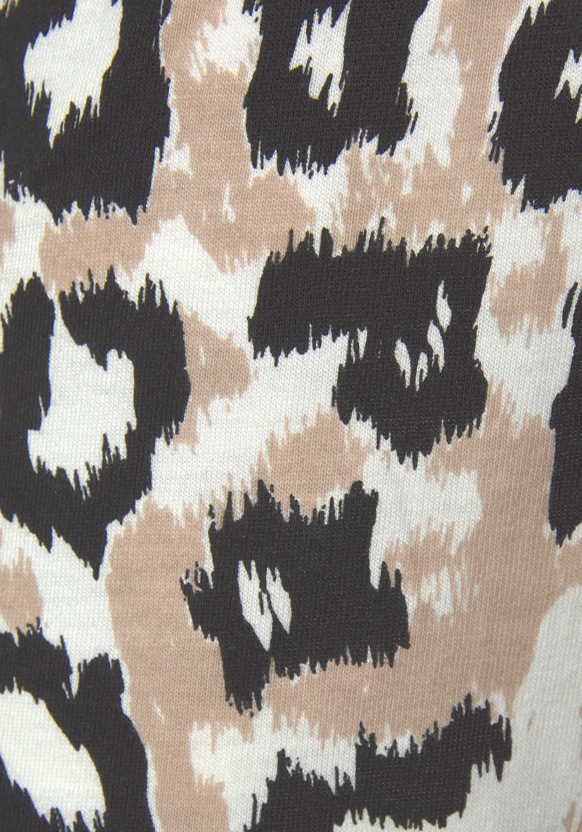 Lascana Pyjamashort Uni of met mooie print
