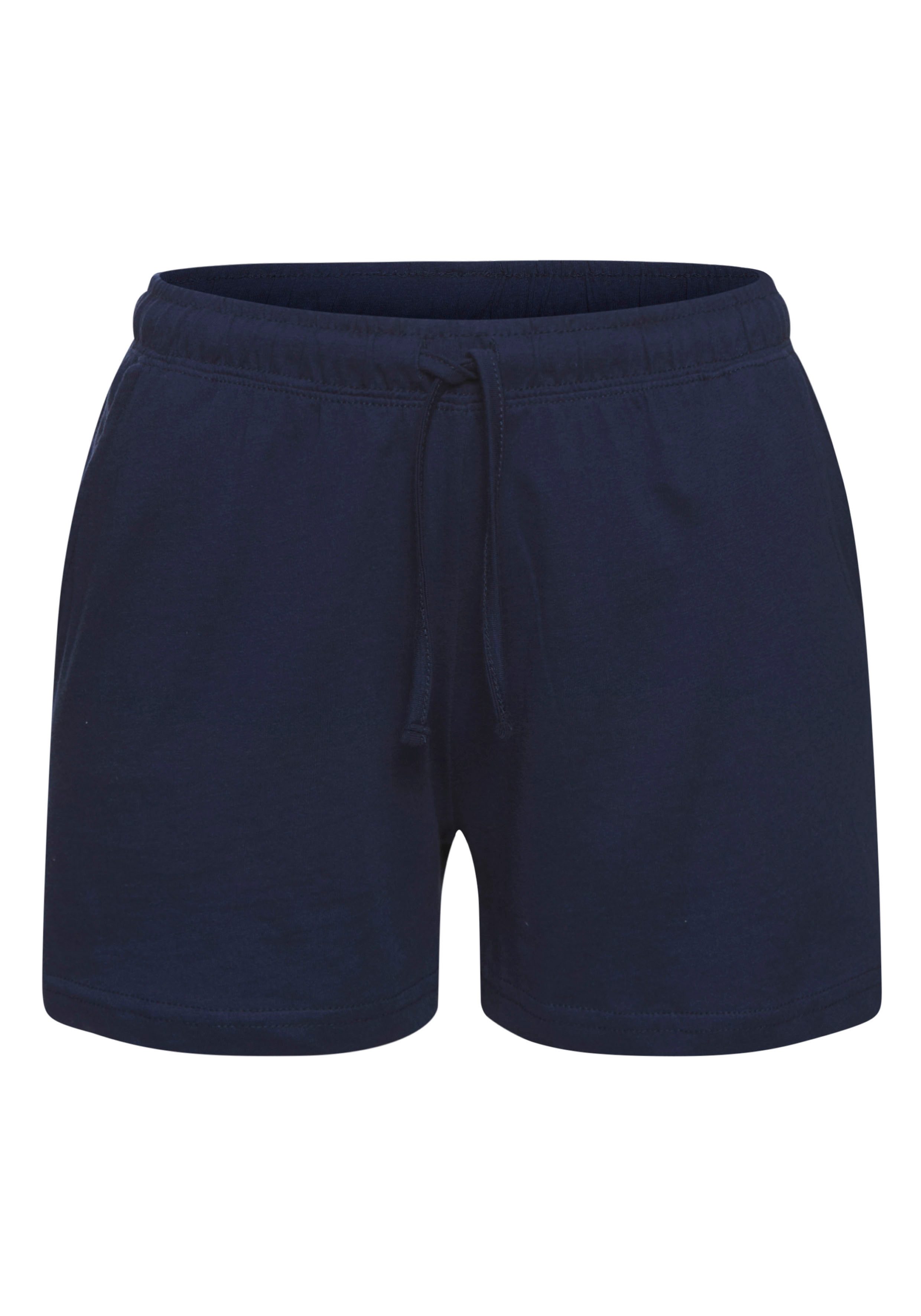 Vivance Dreams Shortama met strepen van voorgeverfd garen (set, 2-delig)
