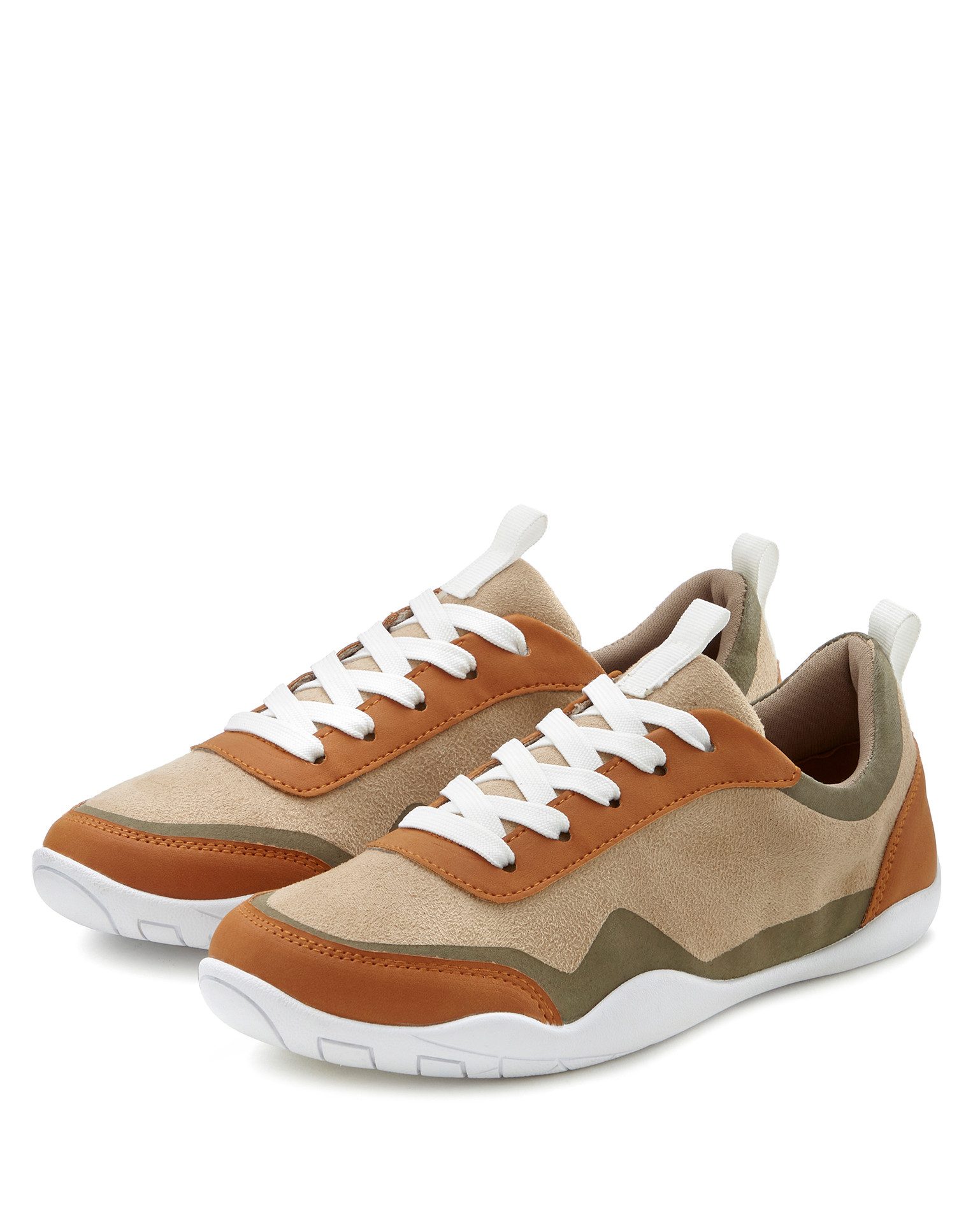 Lascana Sneakers superlicht, ultradunne zool, veterschoen, vrijetijdsschoen vegan