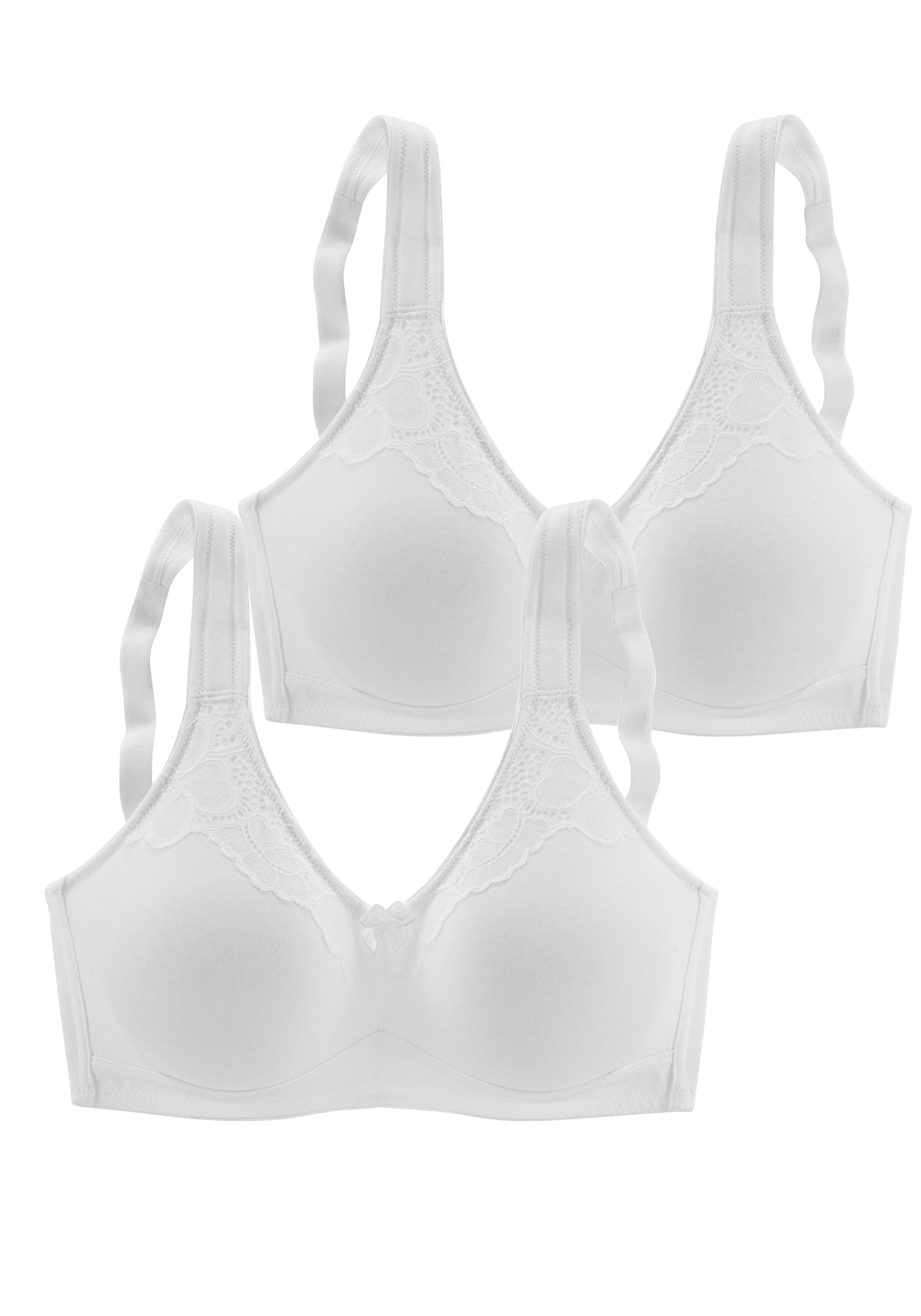 Naturana Soft-bh BH zonder beugels met naadloos voorgevormde soft-cups (2-delig, Set van 2)