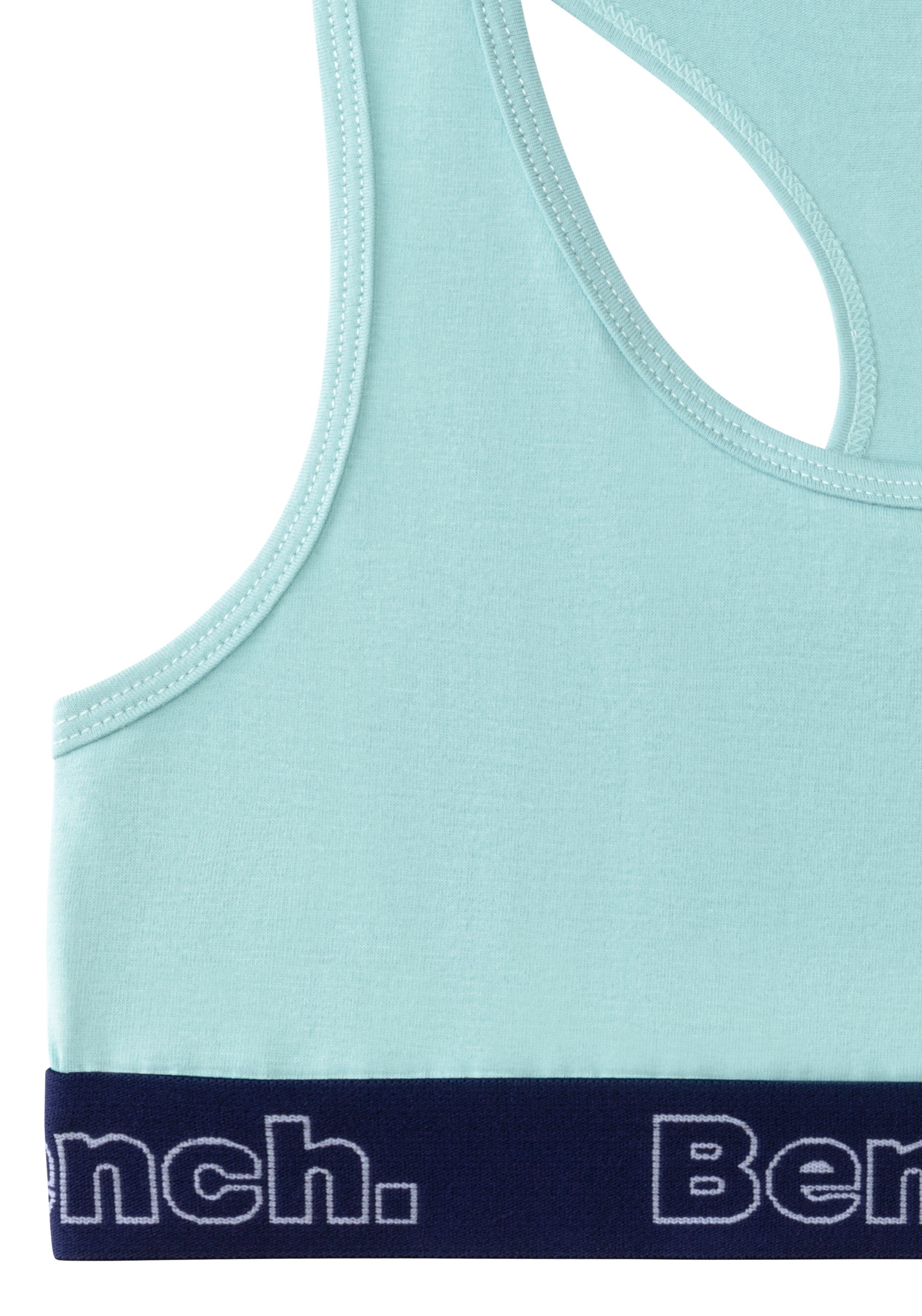 Bench. Bustier met contrasterende boord en racerback (set, 3-delig)